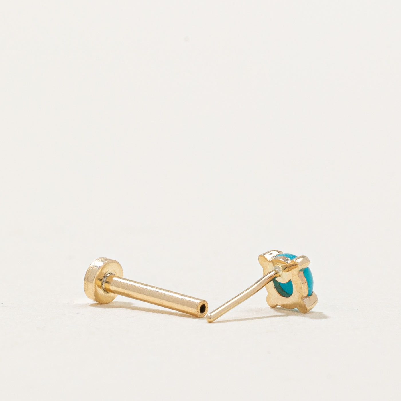 100 Ways' Press-Fit Turquoise Earring | 0.10ct |
