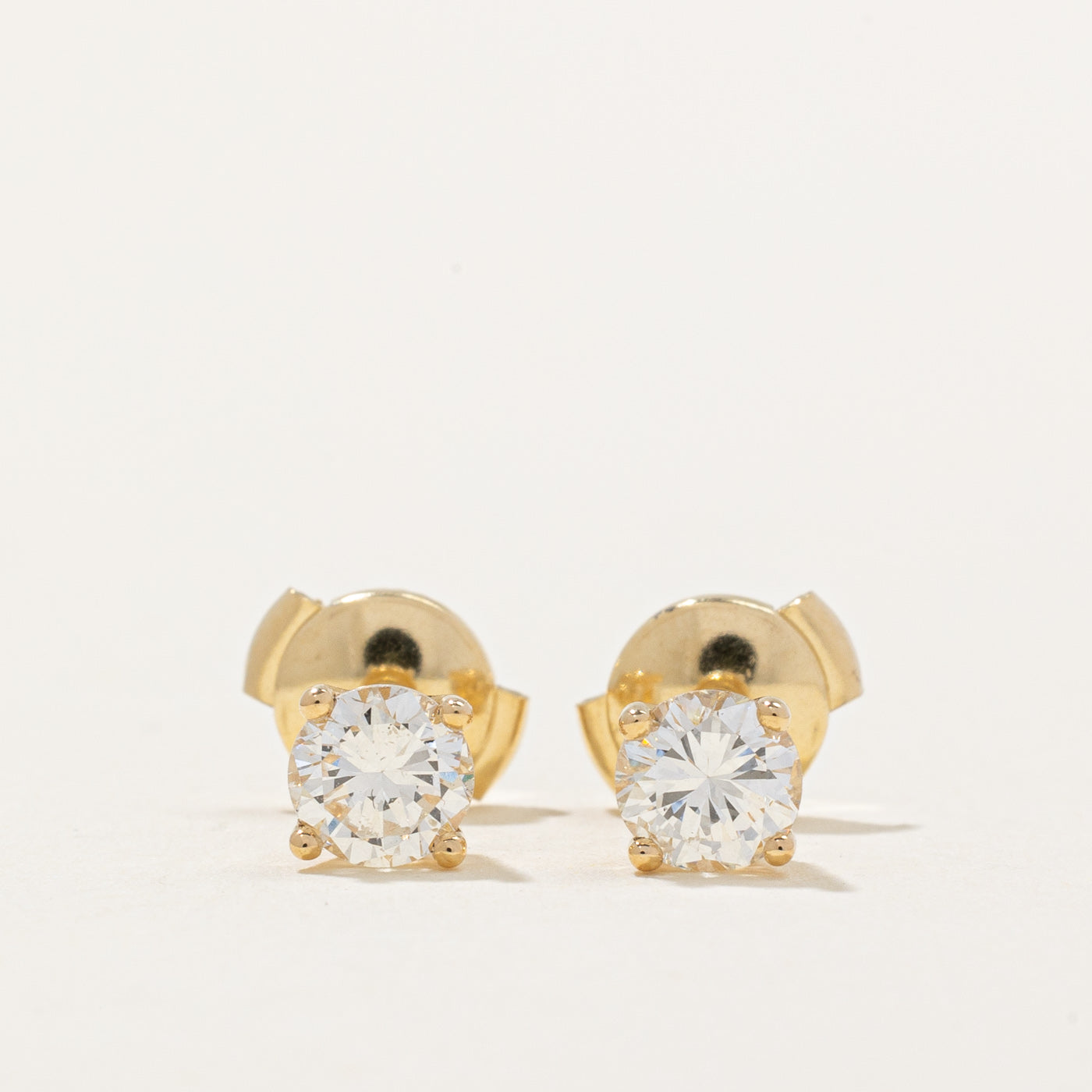 100 Ways' GIA Certified Diamond Stud Earrings | 0.86ctw SI2/I1 I |