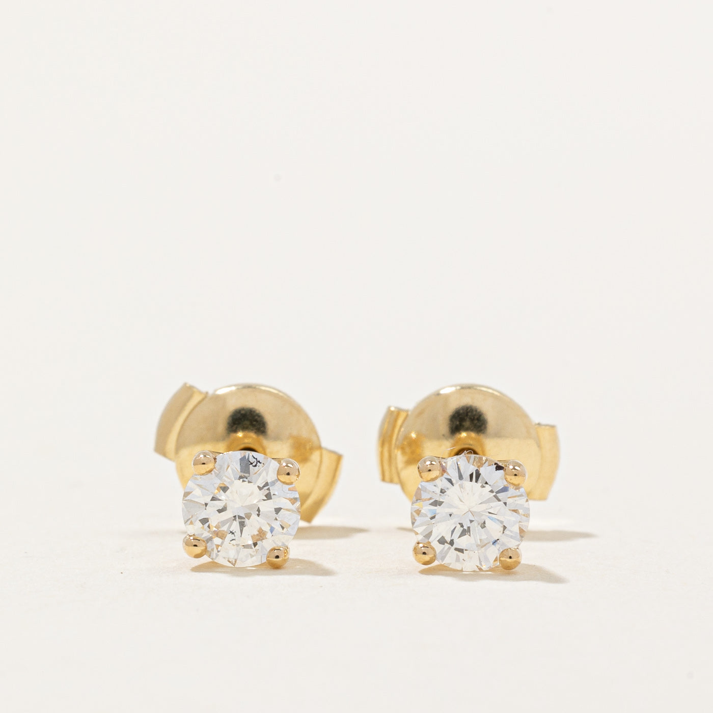 100 Ways' GIA Certified Diamond Stud Earrings | 0.70ctw SI2 G |