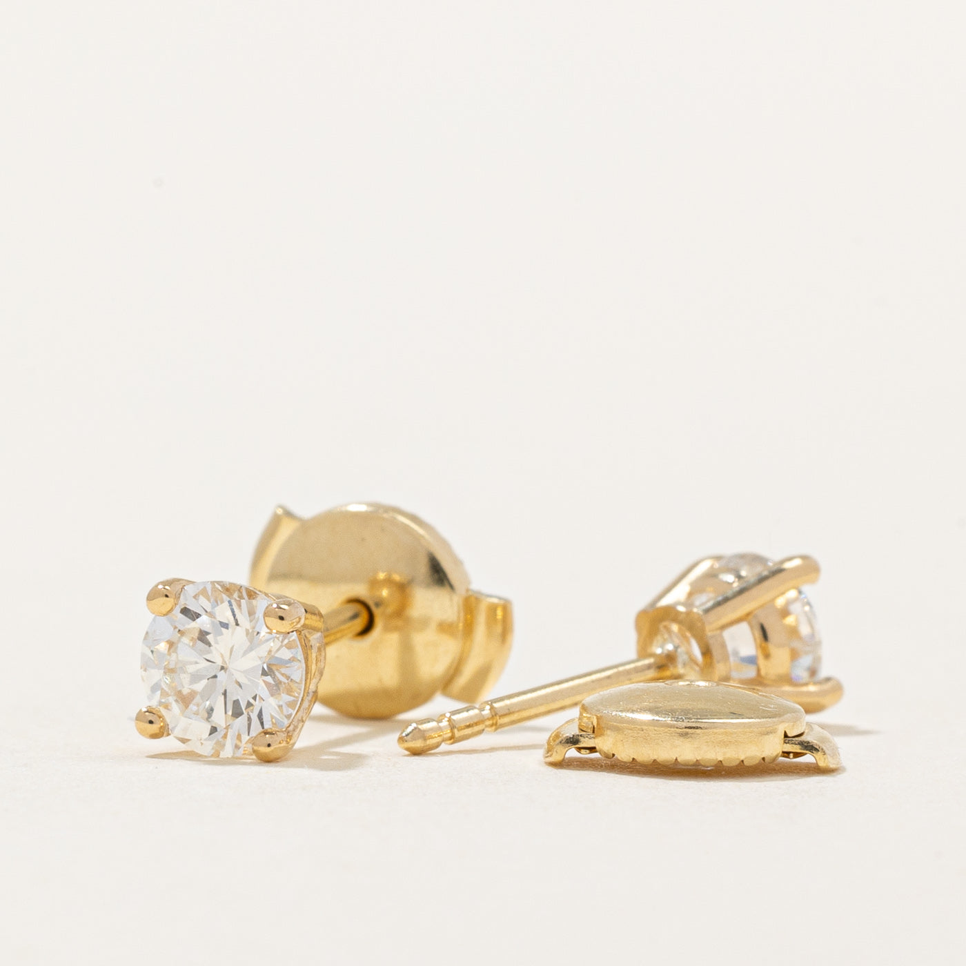 100 Ways' GIA Certified Diamond Stud Earrings | 0.81ctw VS2 G/H |