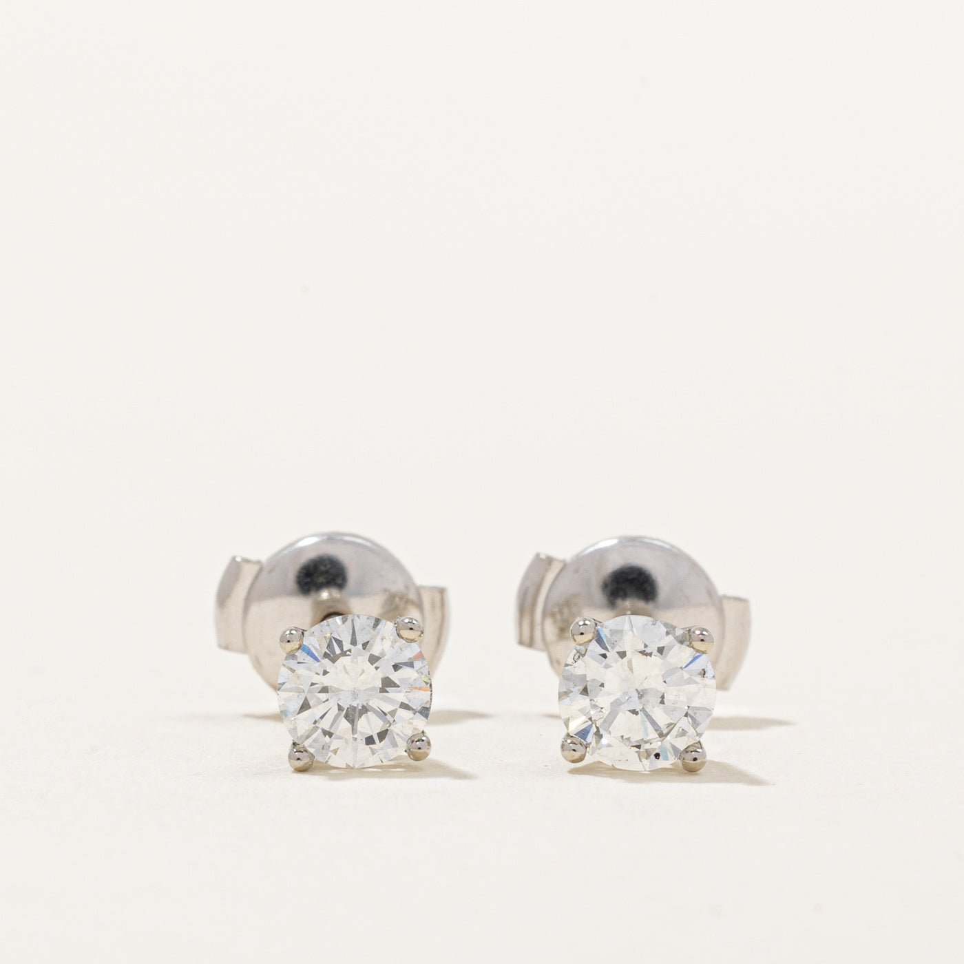 100 Ways' GIA Certified Diamond Stud Earrings | 0.85ctw SI1/SI2 G |
