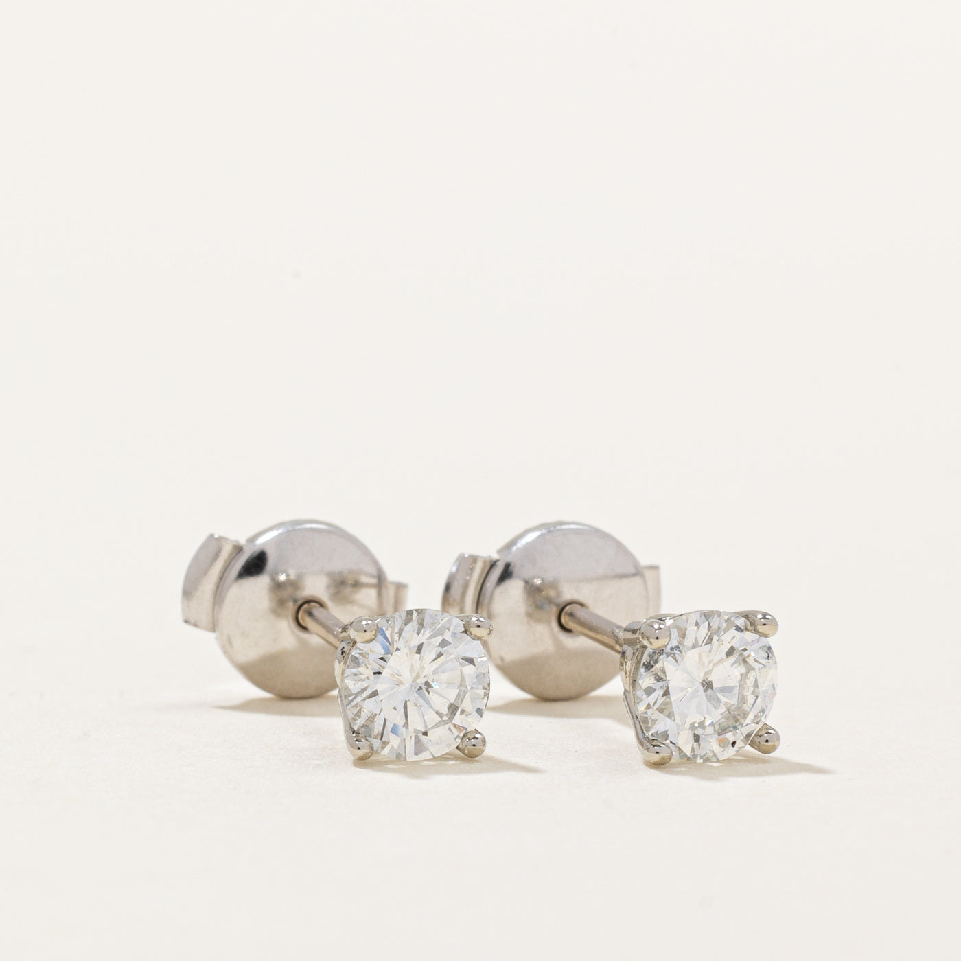 100 Ways' GIA Certified Diamond Stud Earrings | 0.85ctw SI1/SI2 G |