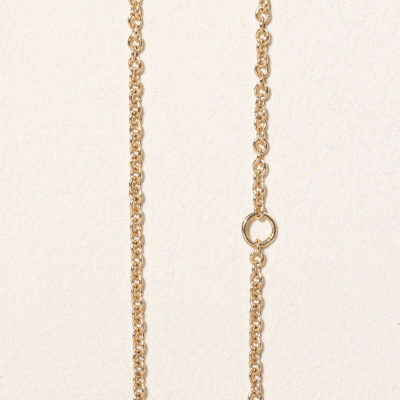 Collier pendentif « 100 façons » avec diamant hexagonal serti clos certifié GIA | 0,40 ct | 45,7 cm |