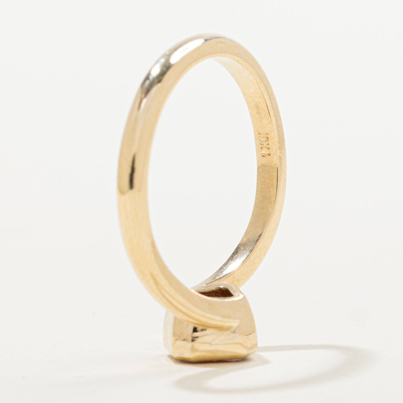 '100 Ways' 10k Yellow Gold Garnet Bypass Ring | 0.75ct | SZ 7