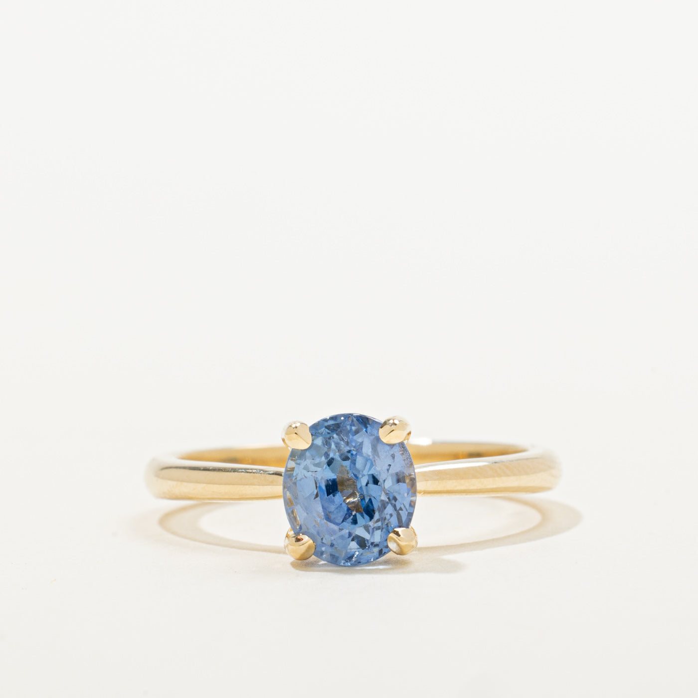 '100 Ways' 14k Yellow Gold Solitaire Sapphire Ring | 1.96ct | SZ 7