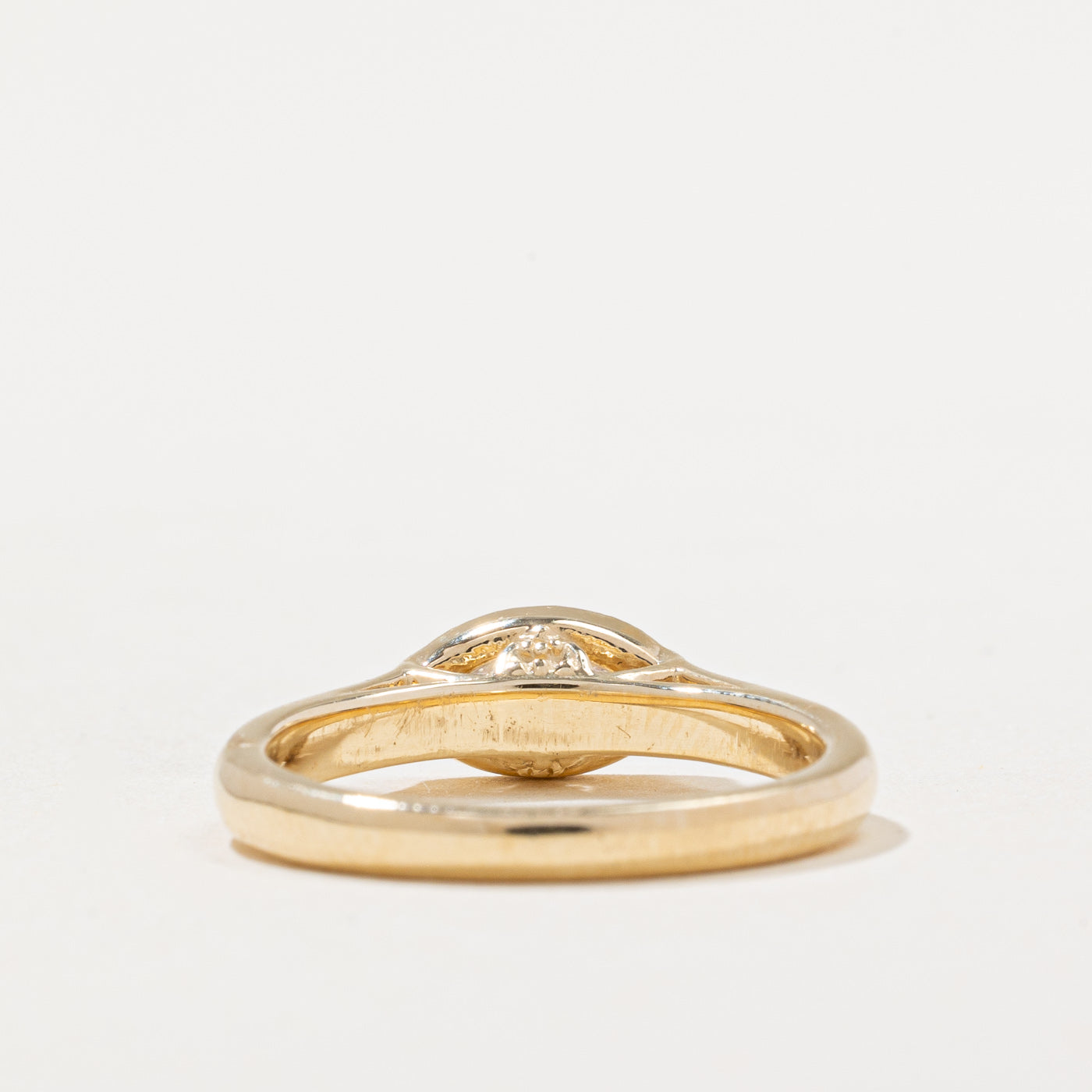 Bague « 100 façons » avec diamant taille marquise serti clos certifié GIA | 0,46 ct | Taille 5,25 |