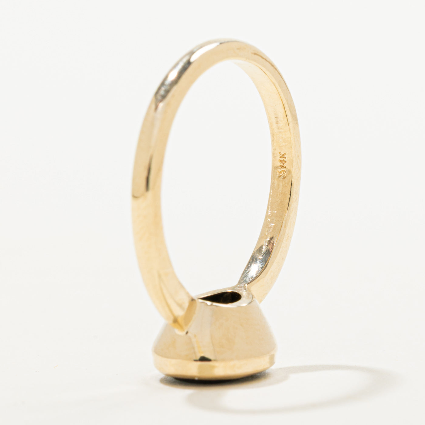 '100 Ways' 14k Yellow Gold East West Bezel Set Sapphire Ring | 2.25ct | SZ 6.75