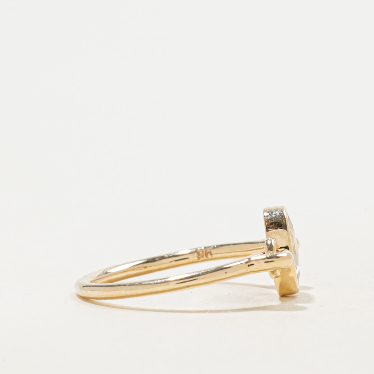 '100 Ways' 9k Yellow Gold Rose Cut Diamond Ring | 0.40ct I2/I3 Brown | SZ 6