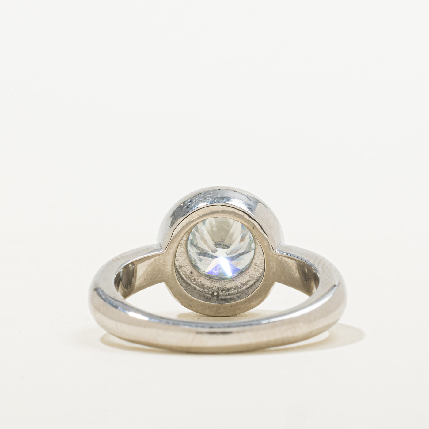 '100 Ways' Platinum Bezel Set Solitaire Diamond Ring | 1.31ct VVS1 I Ex | SZ 5.75