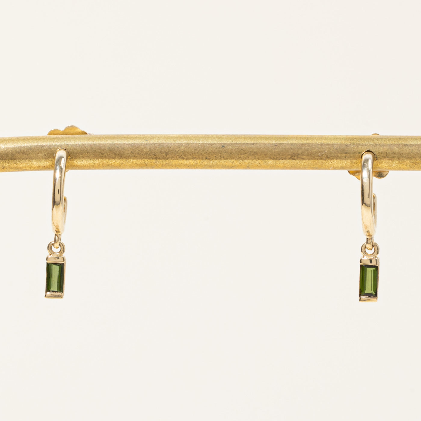 100 Ways' Tourmaline Charm Hoop Earrings | 0.24ctw |