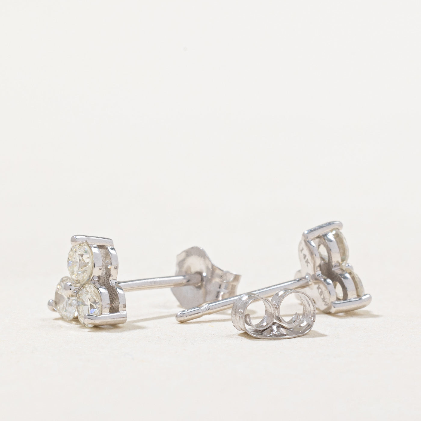 '100 Ways' Diamond Trio Cluster Earrings | 0.50ctw |