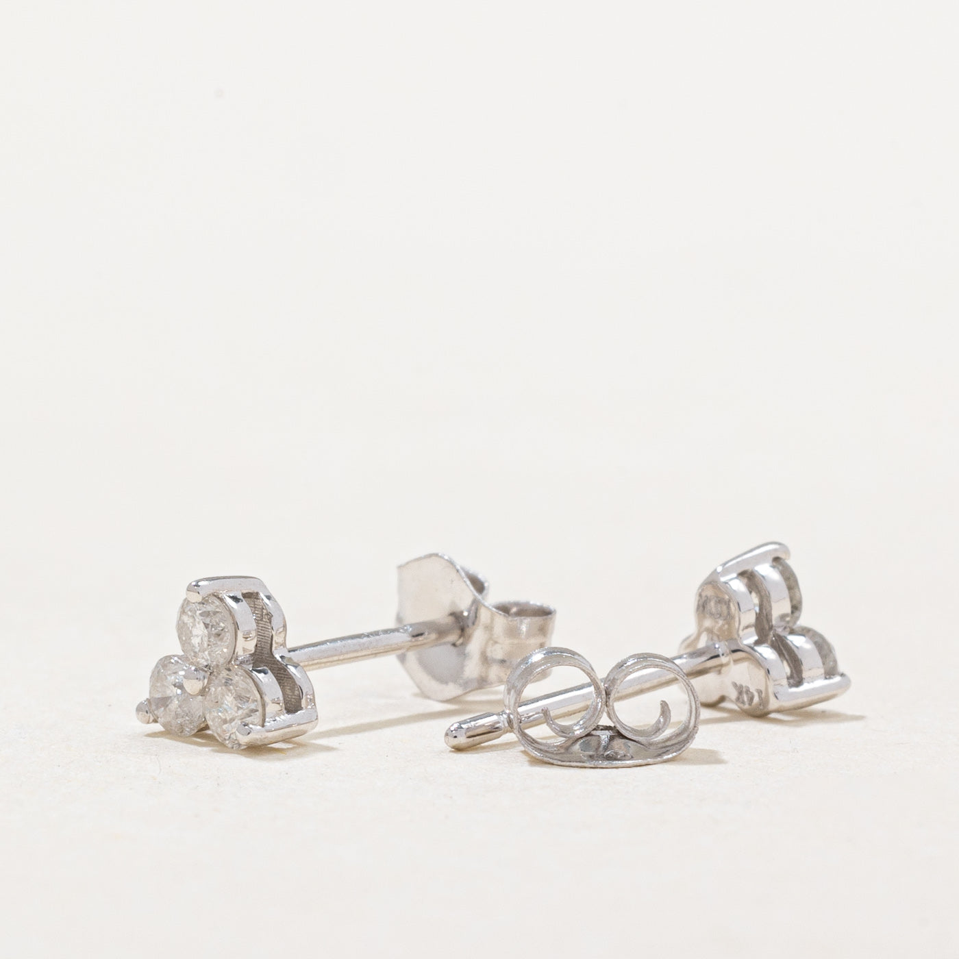 '100Ways' Diamond Trio Cluster Earrings | 0.25ctw |