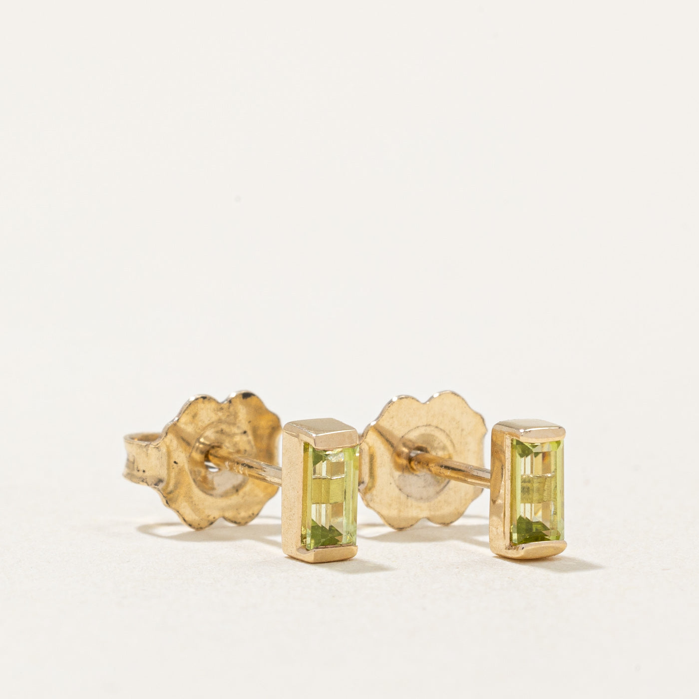 100 Ways' Baguette Peridot Earrings | 0.26ctw |