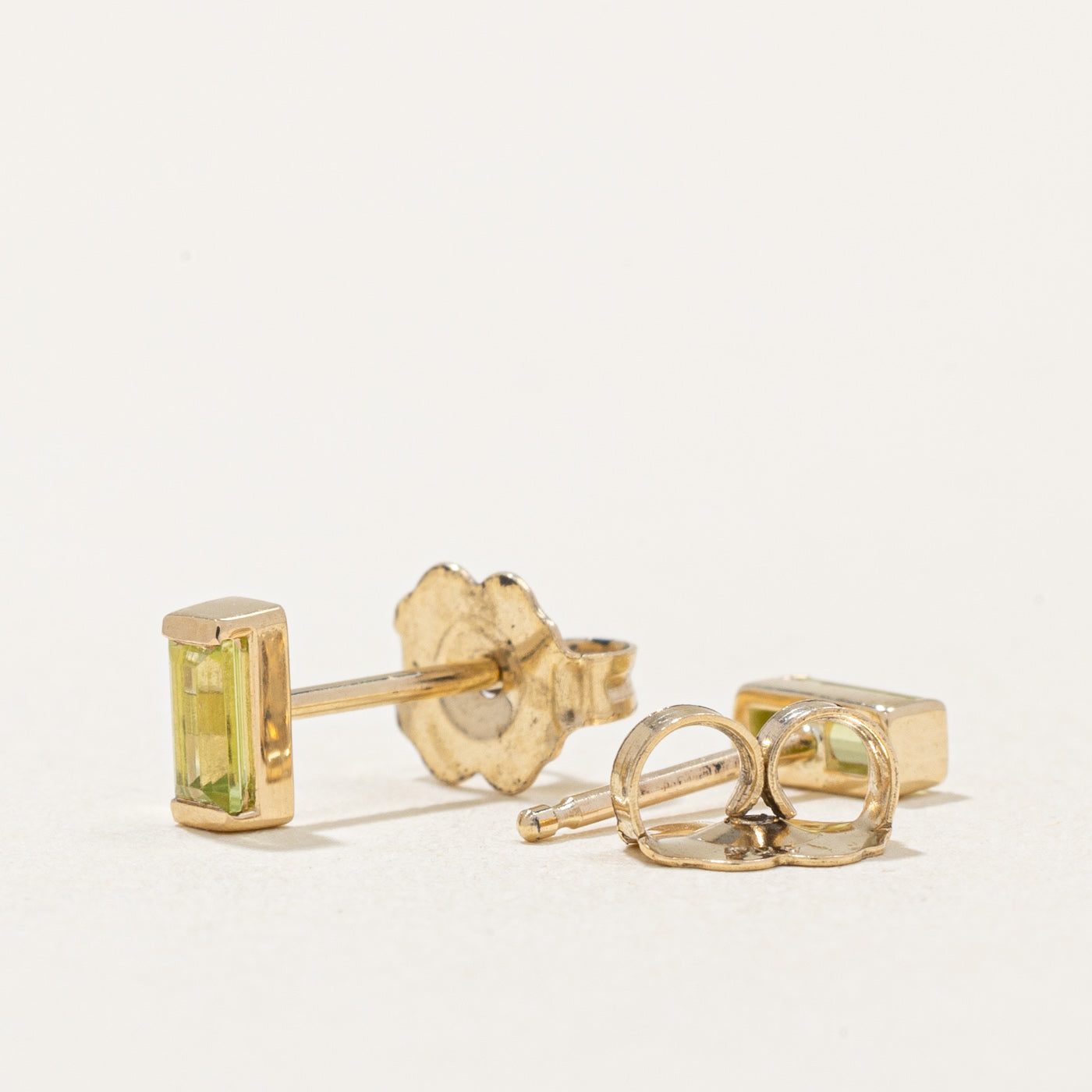 100 Ways' Baguette Peridot Earrings | 0.26ctw |