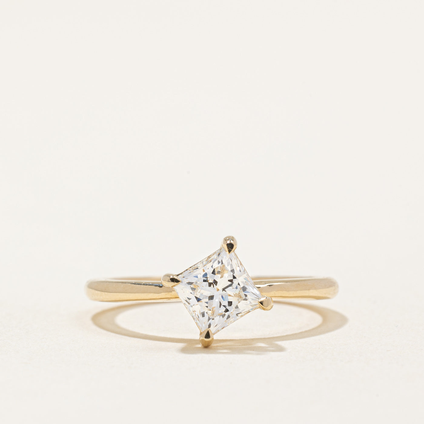 Bague de fiançailles en diamant taille princesse 100 Ways | 1,04 ct | Taille 6,5 |