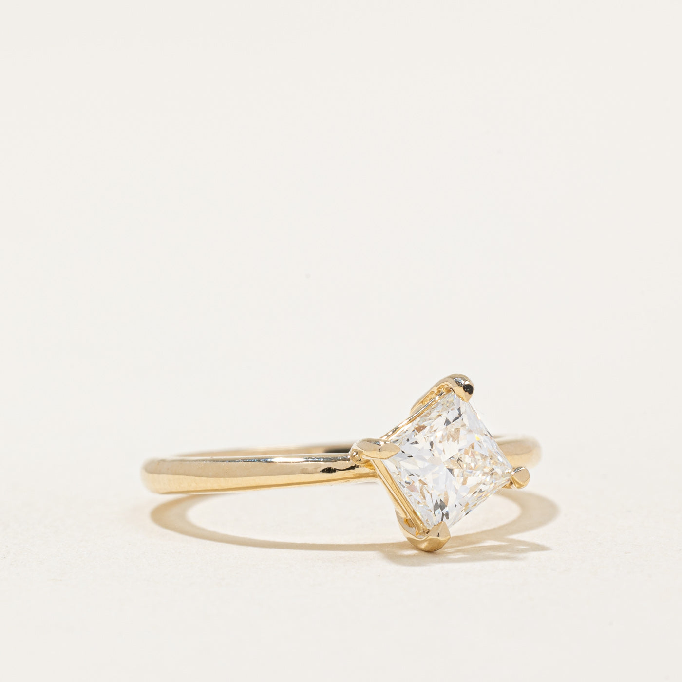 Bague de fiançailles en diamant taille princesse 100 Ways | 1,04 ct | Taille 6,5 |