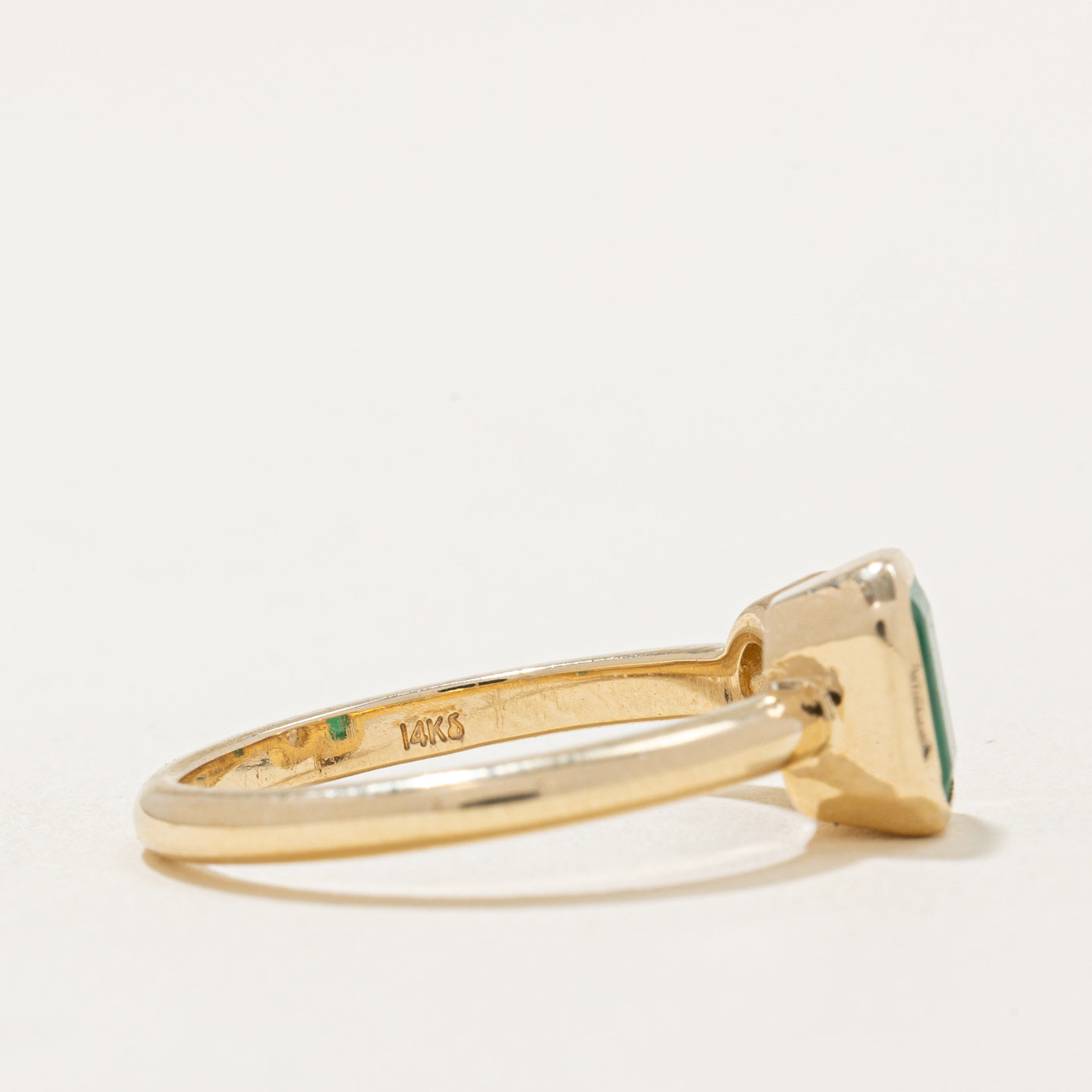 100 Ways' Emerald & Diamond Ring | 0.74ct, 0.37ct | SZ 6.75 |