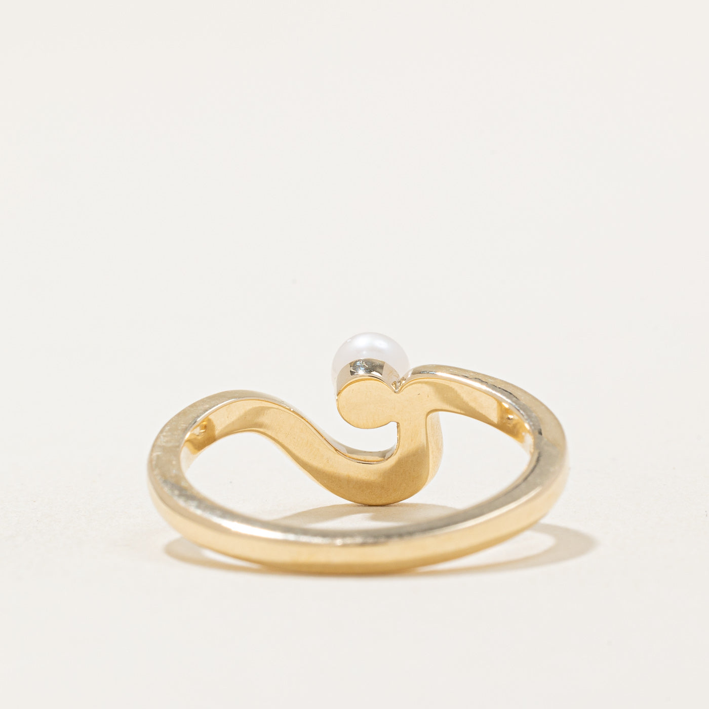 100 Ways' Freshwater Pearl Freeform Ring | SZ 6.5 |