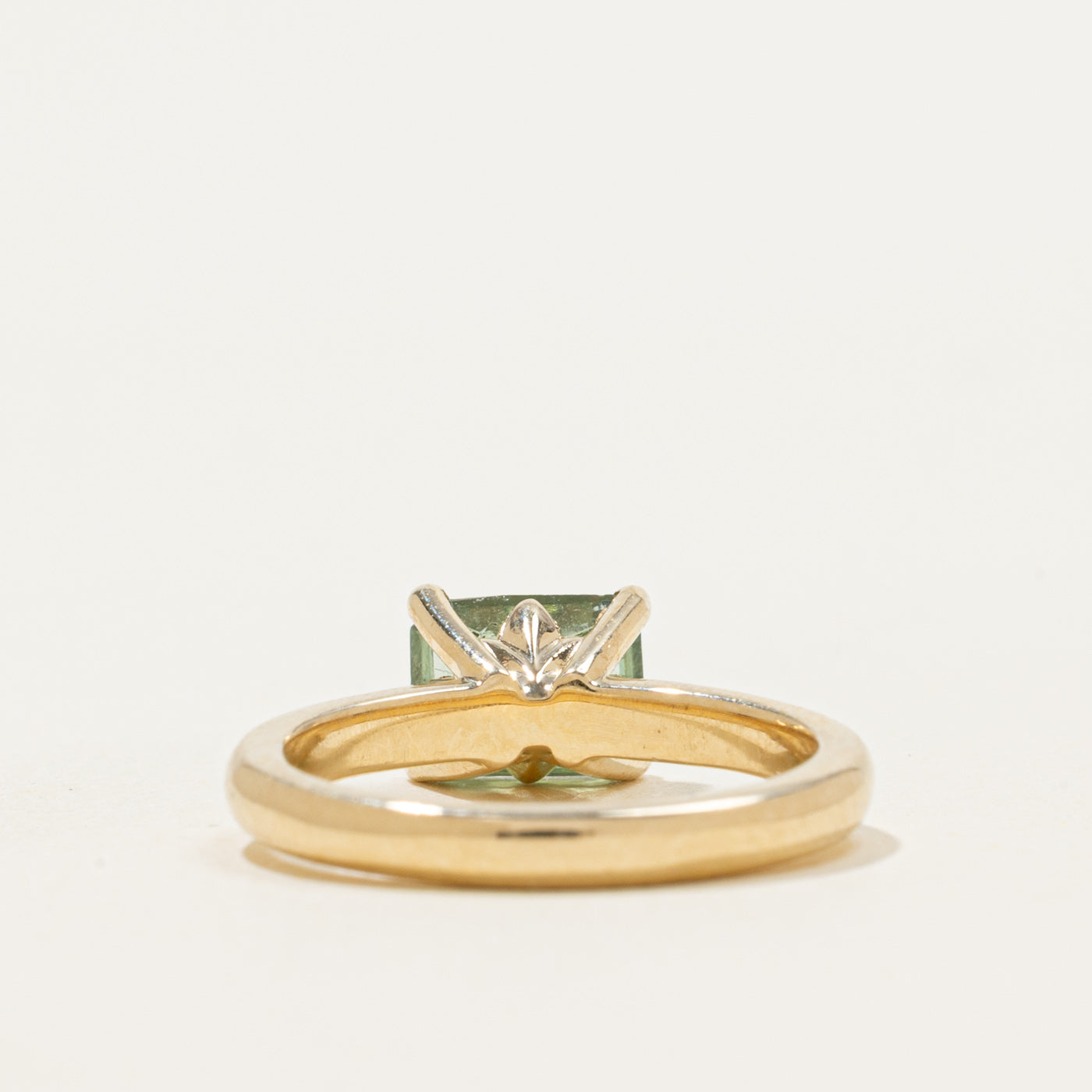'100 Ways' 14k East West Green Tourmaline Ring | 1.45ct | SZ 5