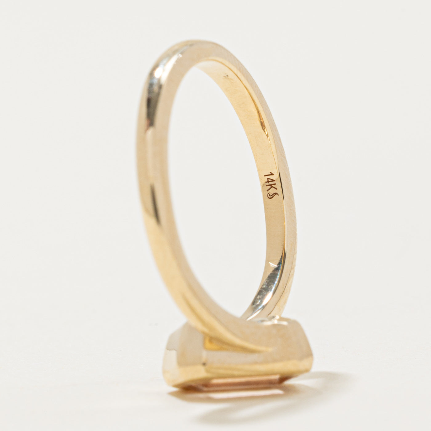 '100 Ways' 14k Bypass Imperial Topaz Ring | 0.92ct | SZ 7