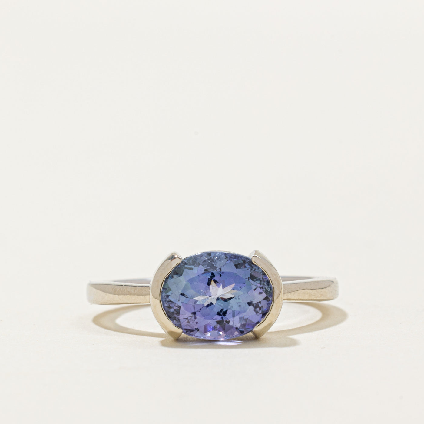 '100 Ways' 14k East West Tanzanite Ring | 2.74ct | SZ 6.75