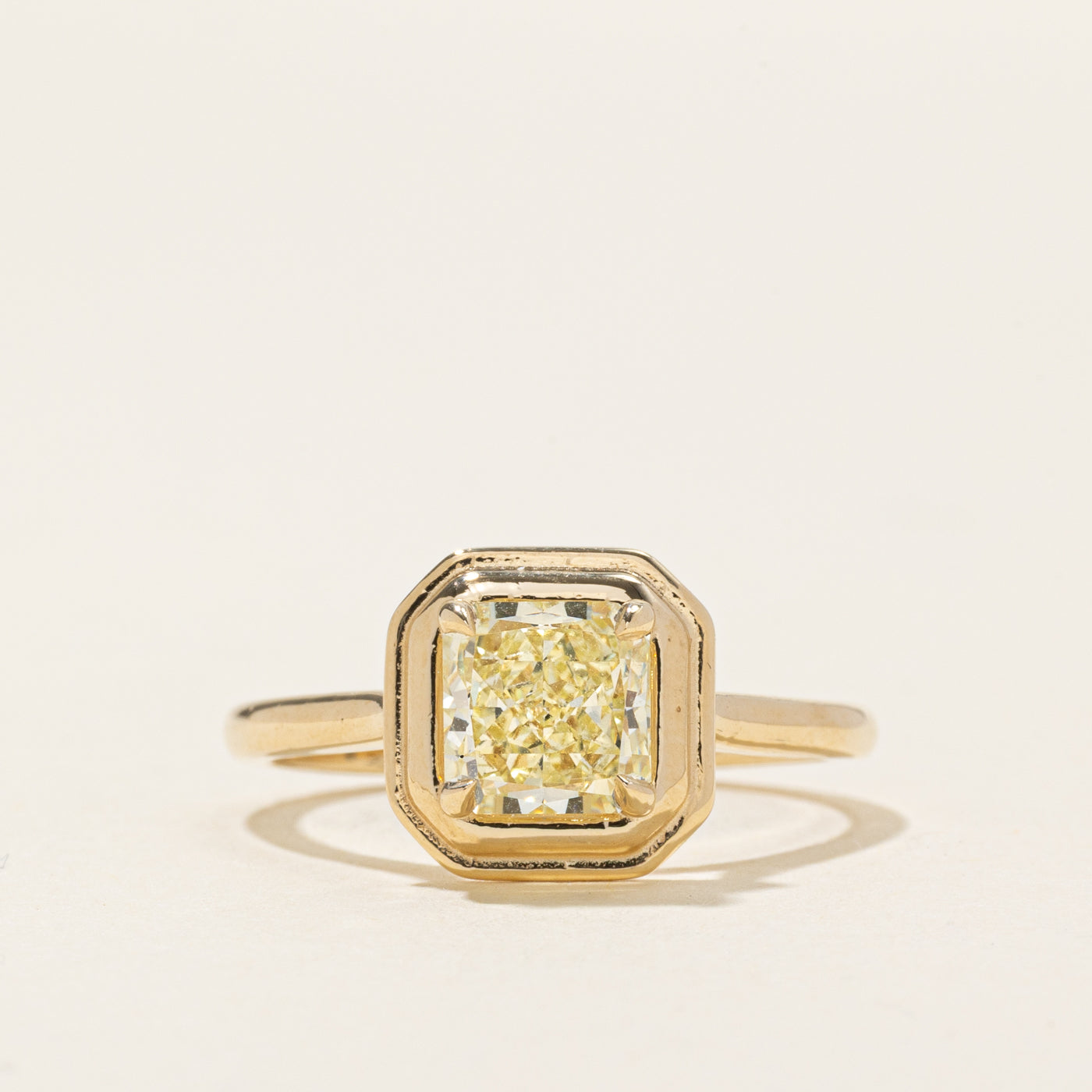 '100 Ways' Fancy Light Yellow Diamond Engagement Ring | 1.51ct VVS1 | SZ 7.25
