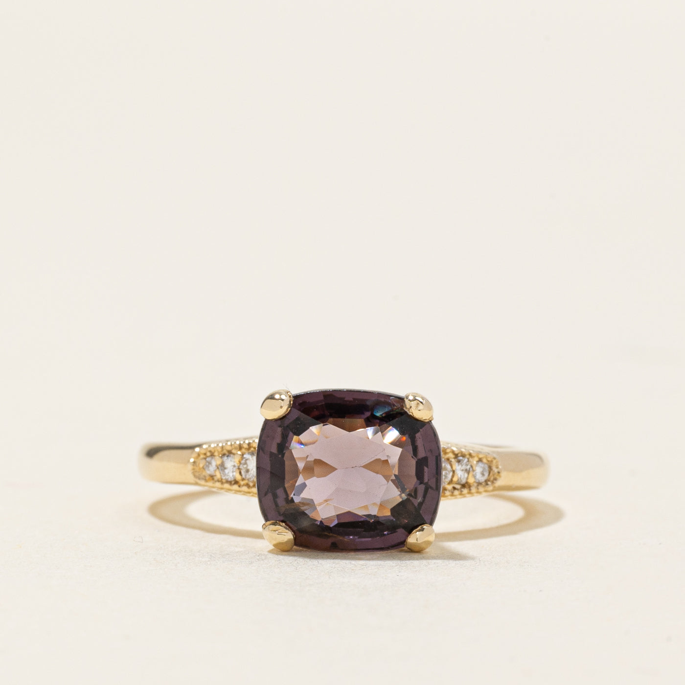 '100 Ways' Cushion Cut Spinel & Diamond Ring | 2.16ct, 0.05ctw | SZ 6