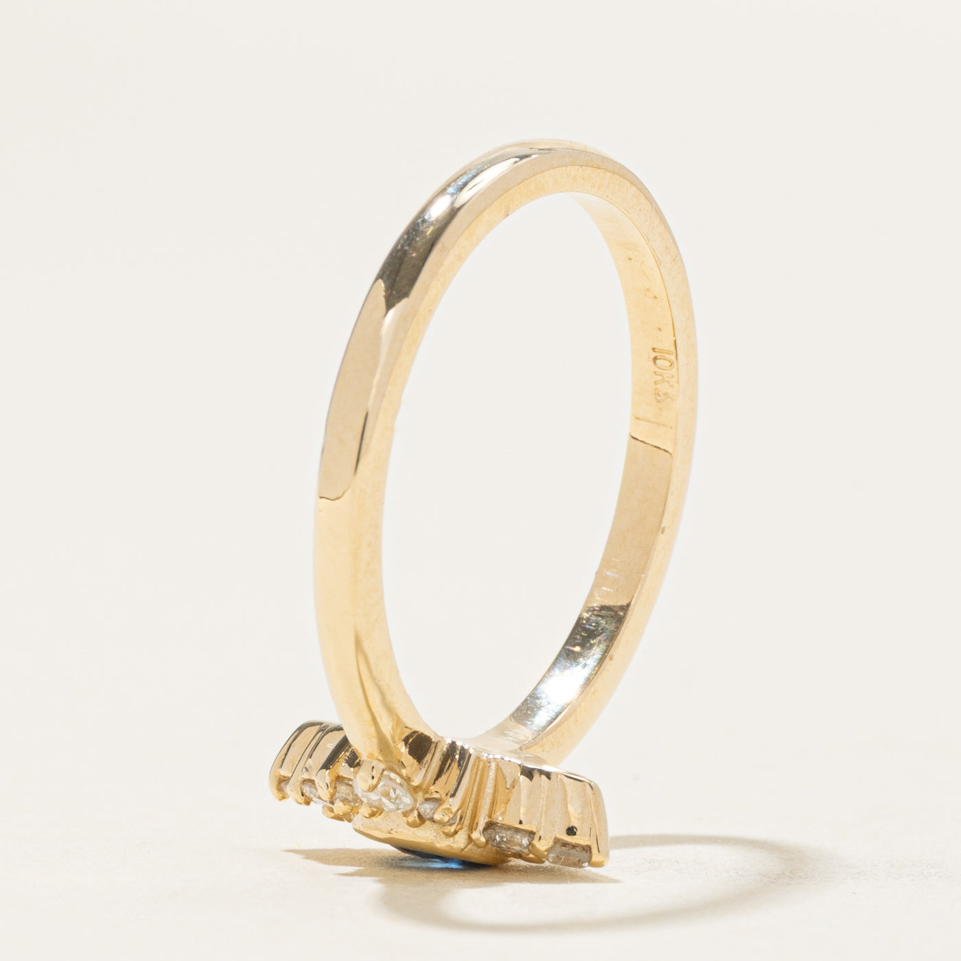 '100 Ways' Sapphire & Diamond Ring | 0.25ct, 0.25ctw | SZ 7