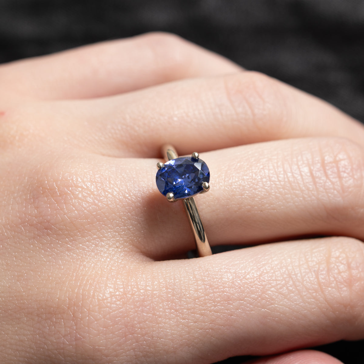'100 Ways x Anton Pavlenko Design' 14k Two Tone Gold Tanzanite & Diamond Accented Ring | 3.26ct, 0.13ctw | SZ 7