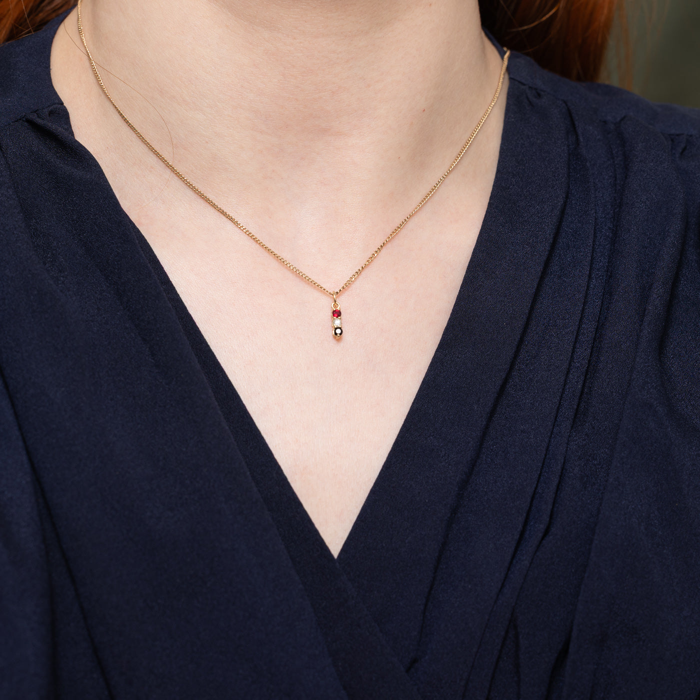 '100 Ways' 10k Yellow Gold Egypt Keepsake Charm | 0.32ctw