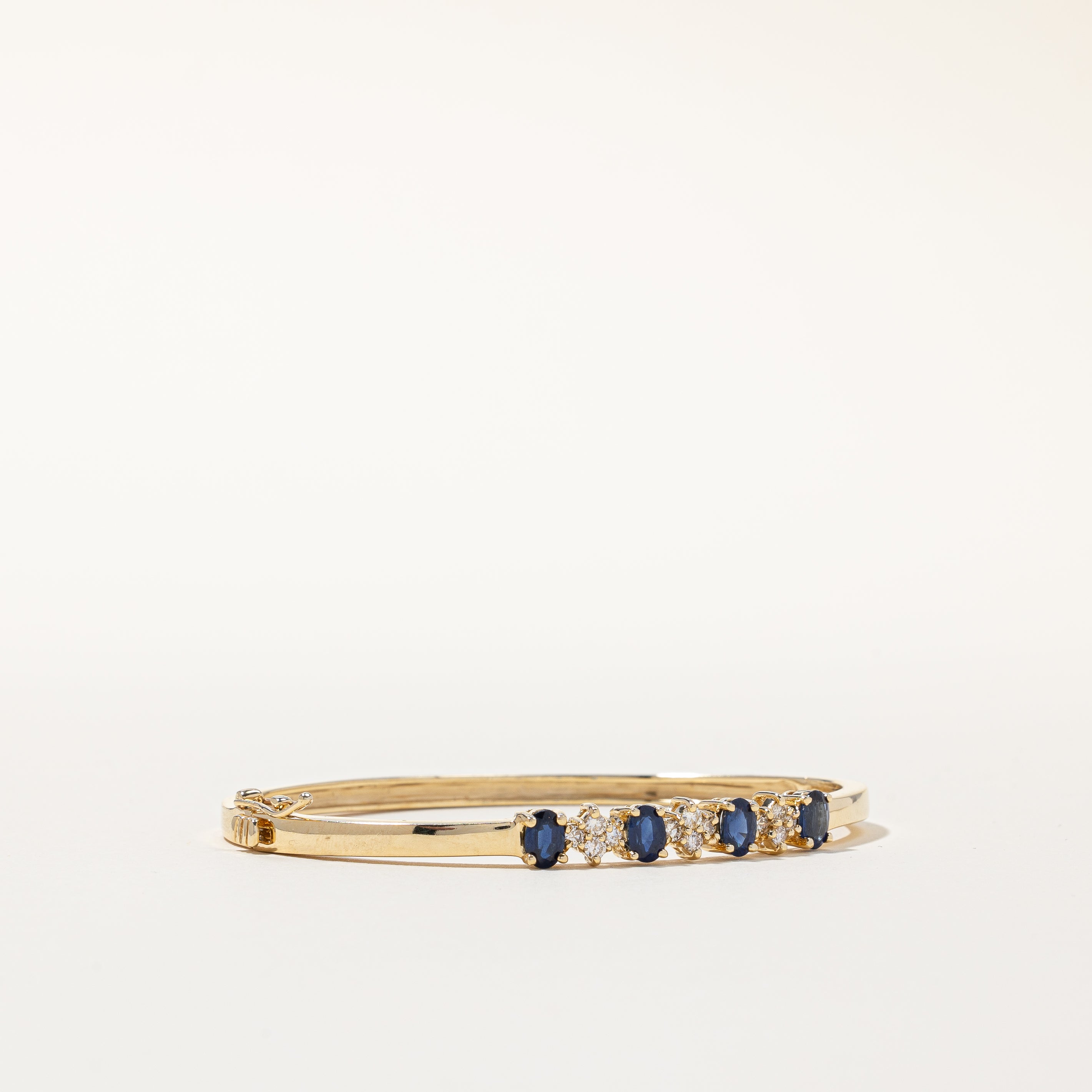 Sapphire & Diamond Bracelet | 1.44ctw, 0.36ctw | 8" |