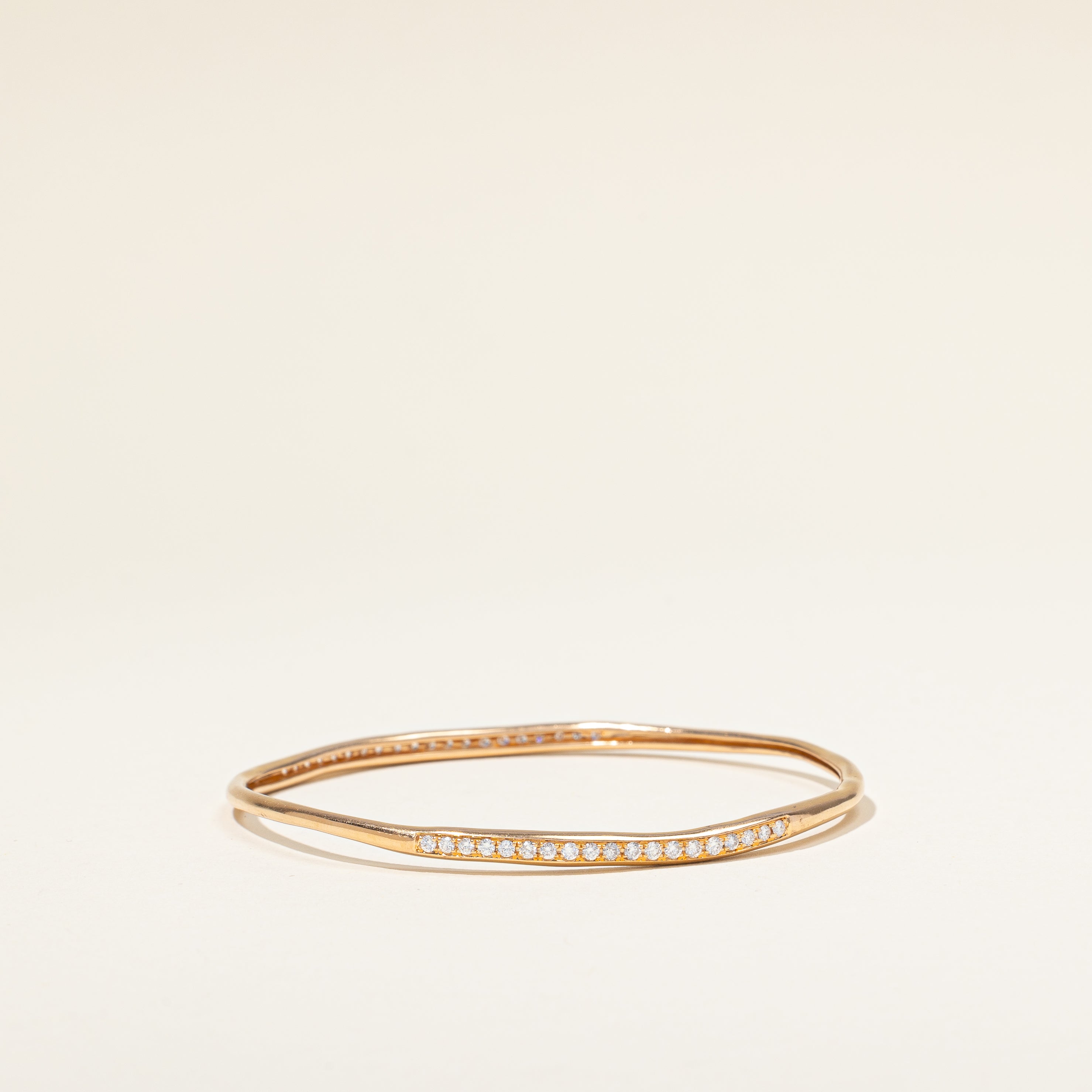 Diamond Freeform Bangle | 0.75ctw | 8" |