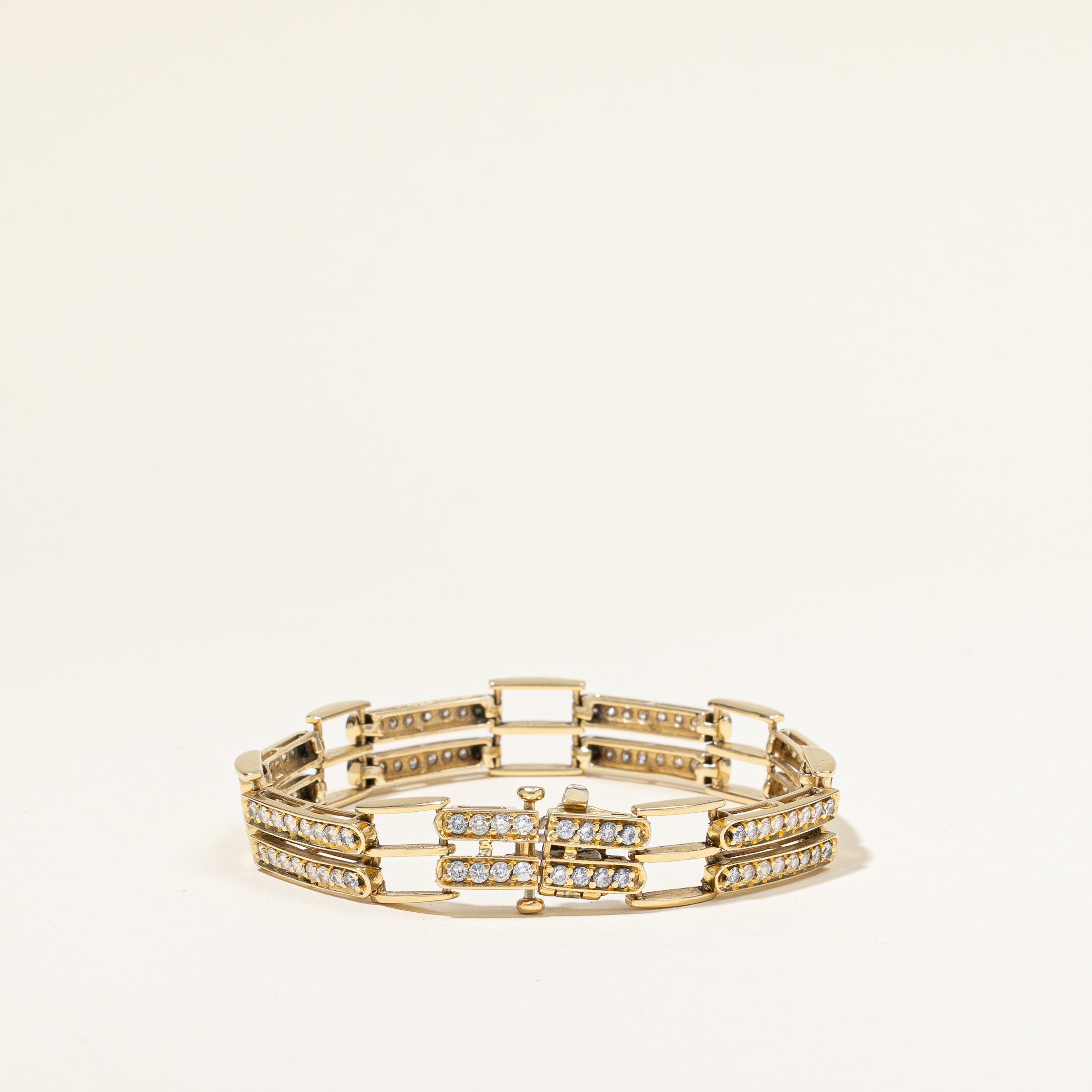 18k Diamond Bracelet | 2.80ctw SI2-I1 G/H | 7" |