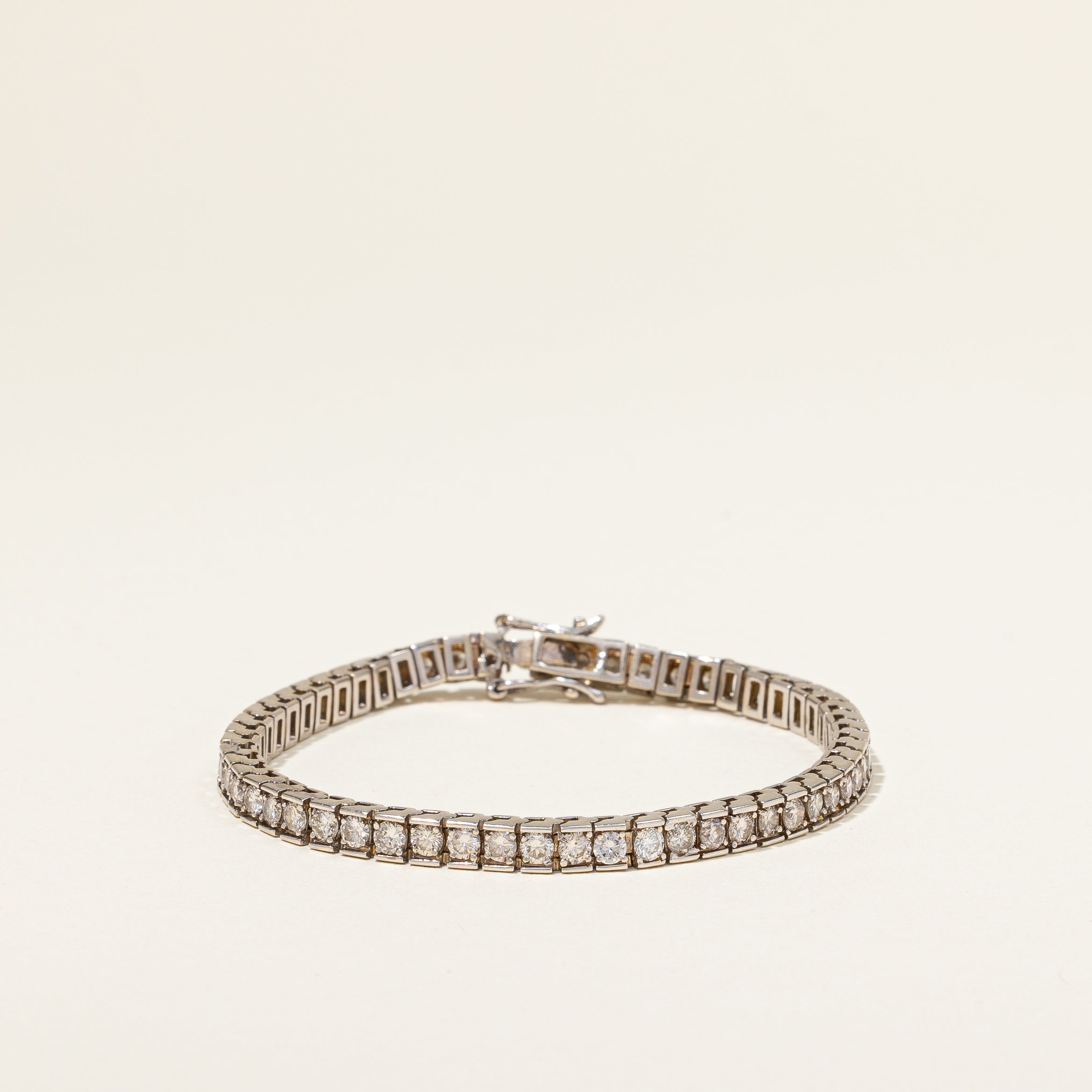 Diamond Tennis Bracelet | 3.85ctw | 6.75" |
