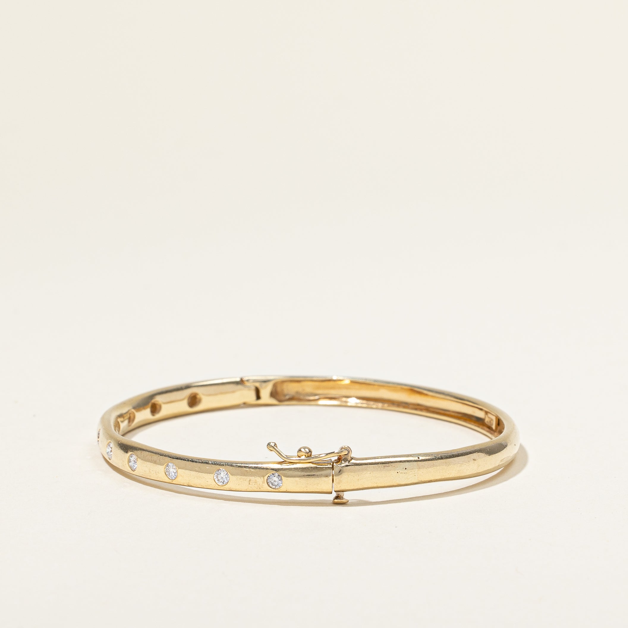Flush Set Diamond Bracelet | 0.30ctw | 7" |