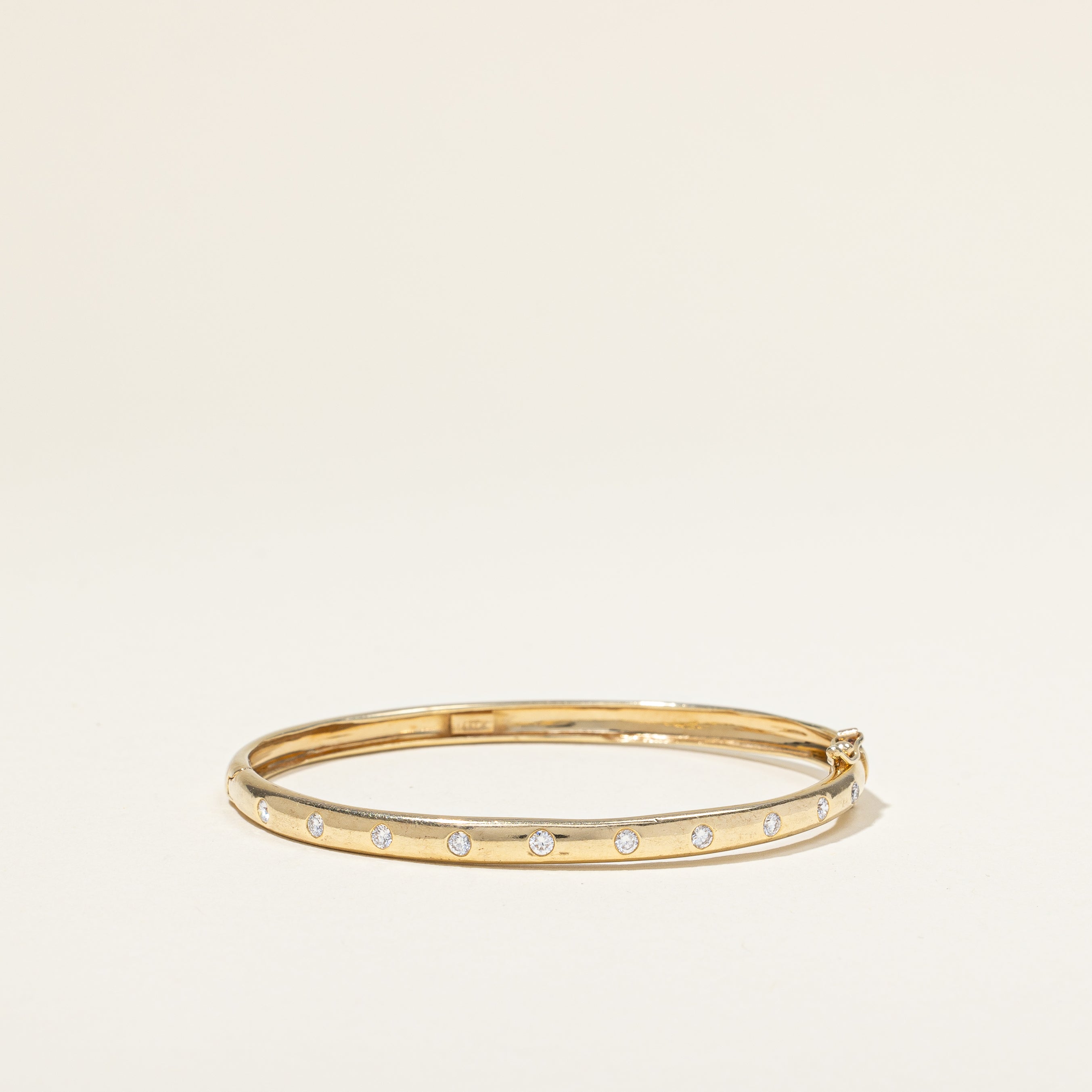 Flush Set Diamond Bracelet | 0.30ctw | 7" |