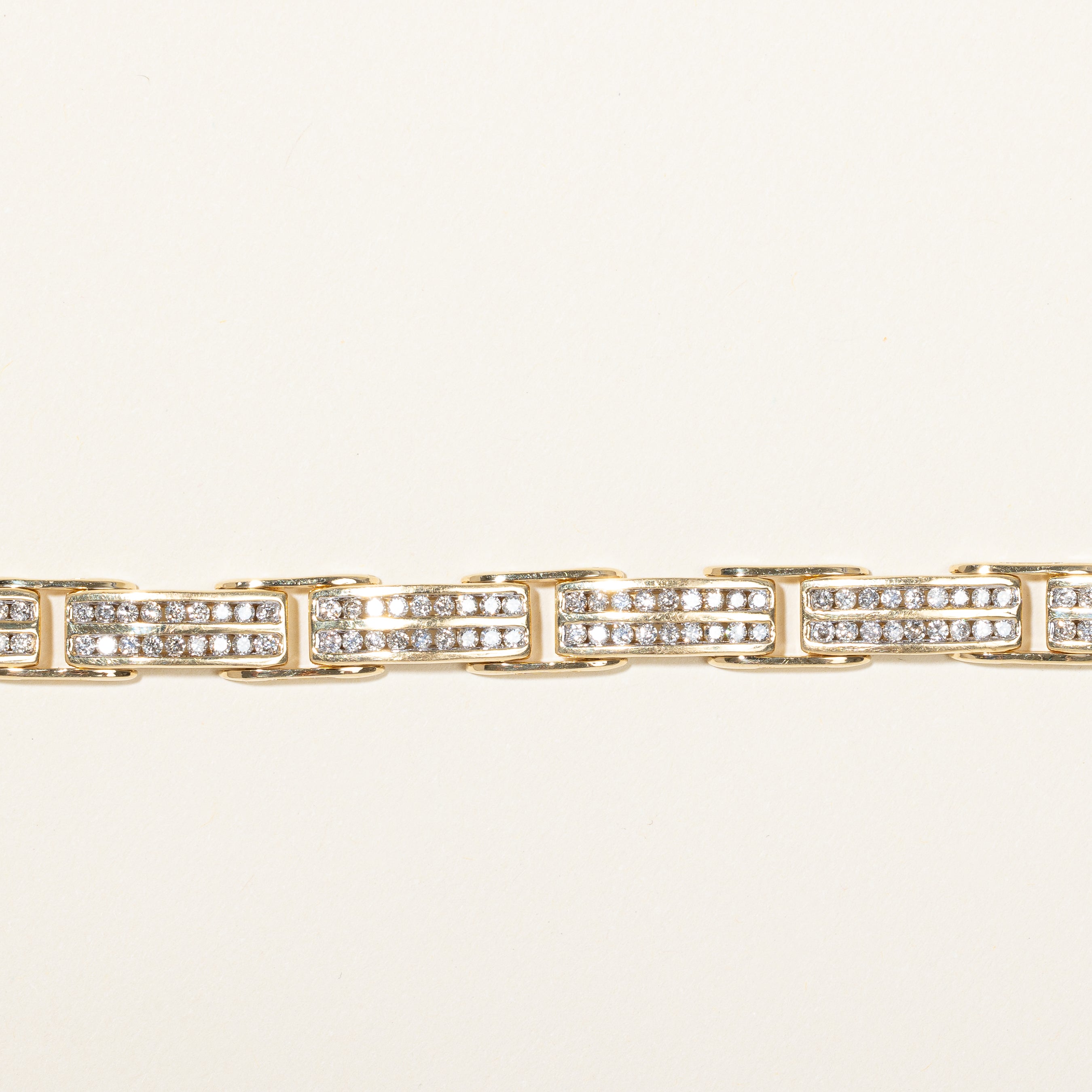 Channel Set Diamond Bracelet | 2.70ctw | 7.5" |