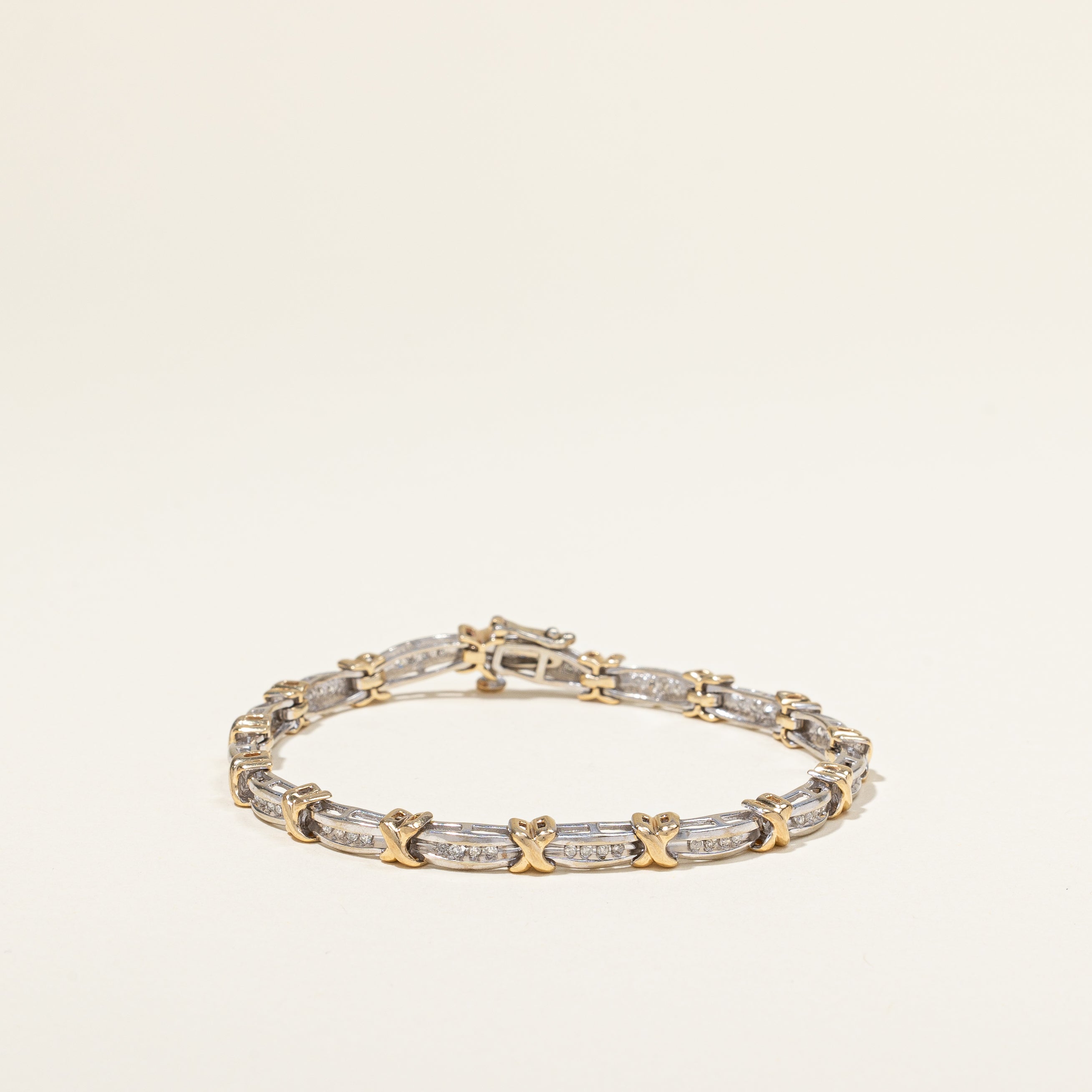 Channel Set Diamond Bracelet | 0.18ctw | 7.25" |