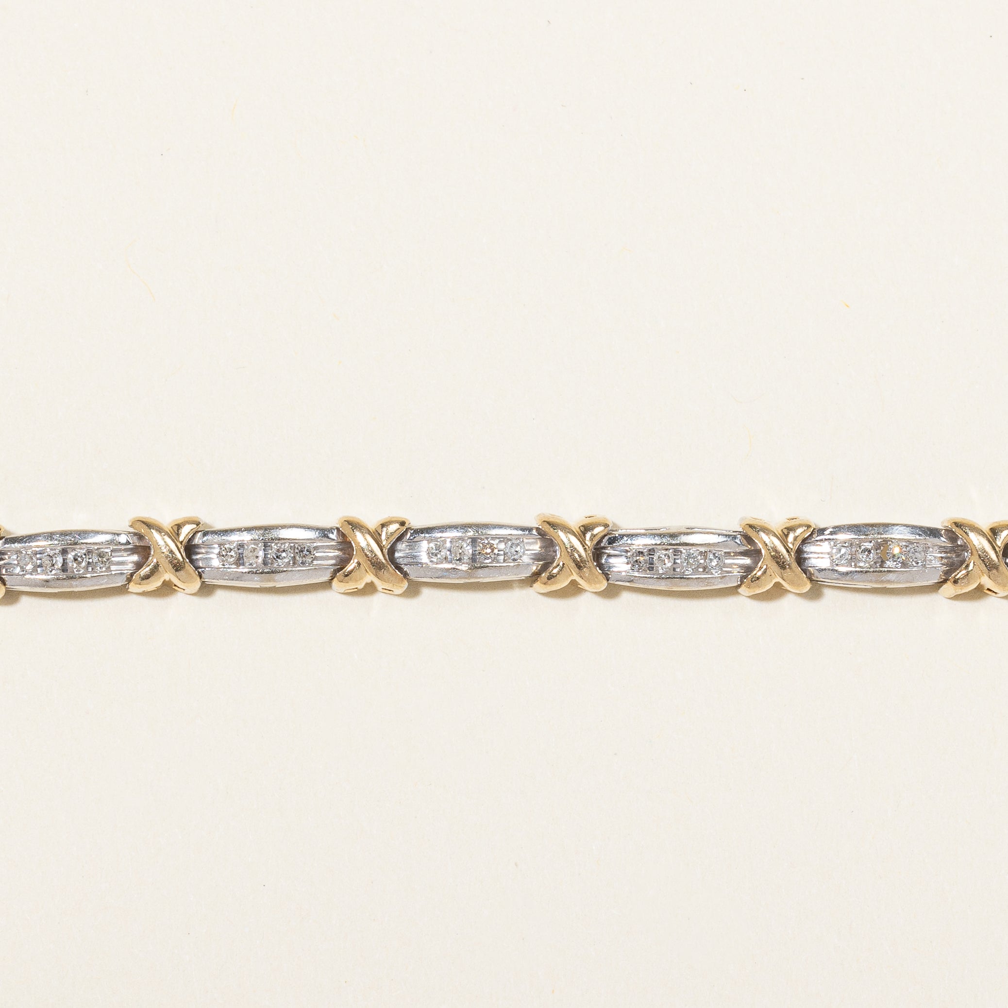 Channel Set Diamond Bracelet | 0.18ctw | 7.25" |