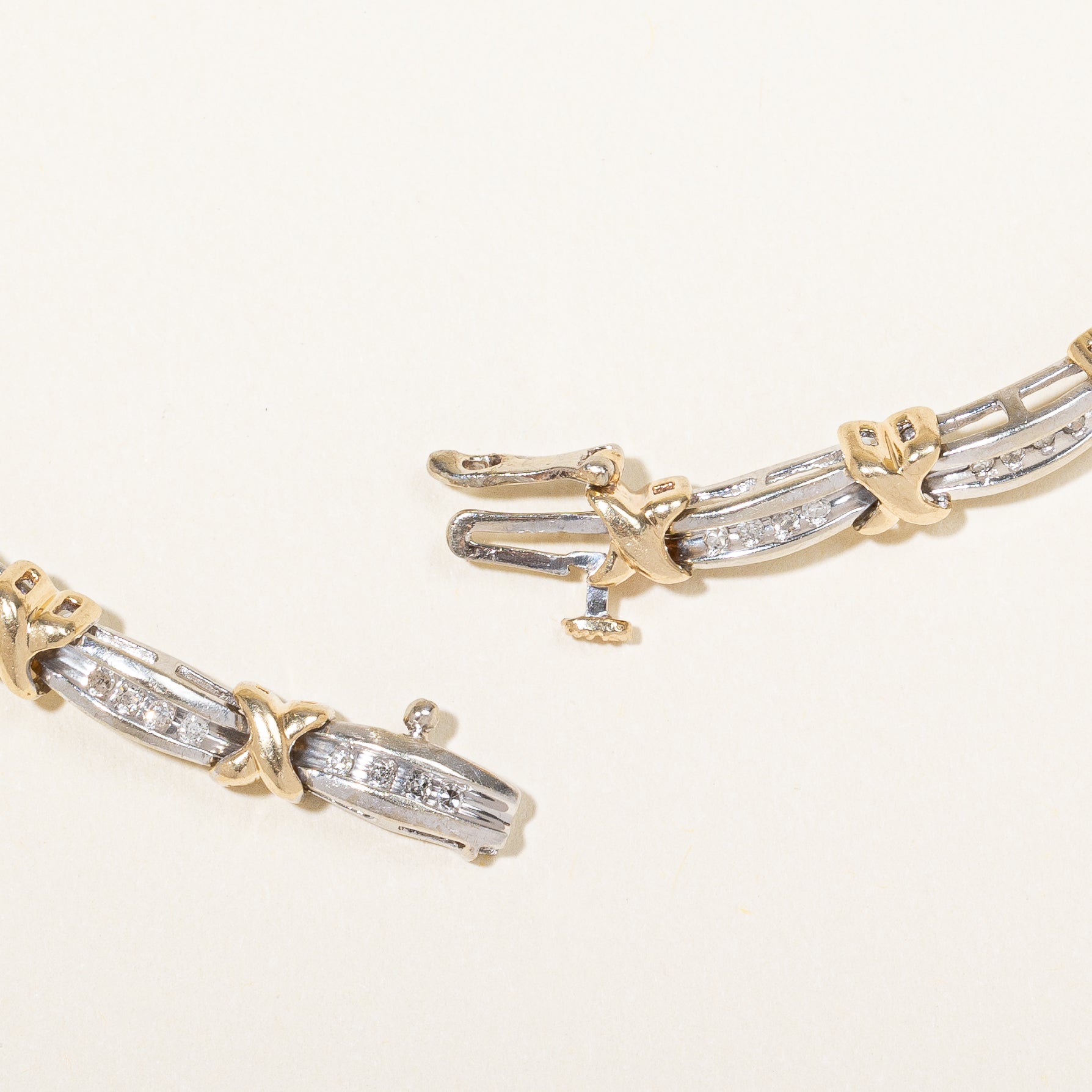 Channel Set Diamond Bracelet | 0.18ctw | 7.25" |