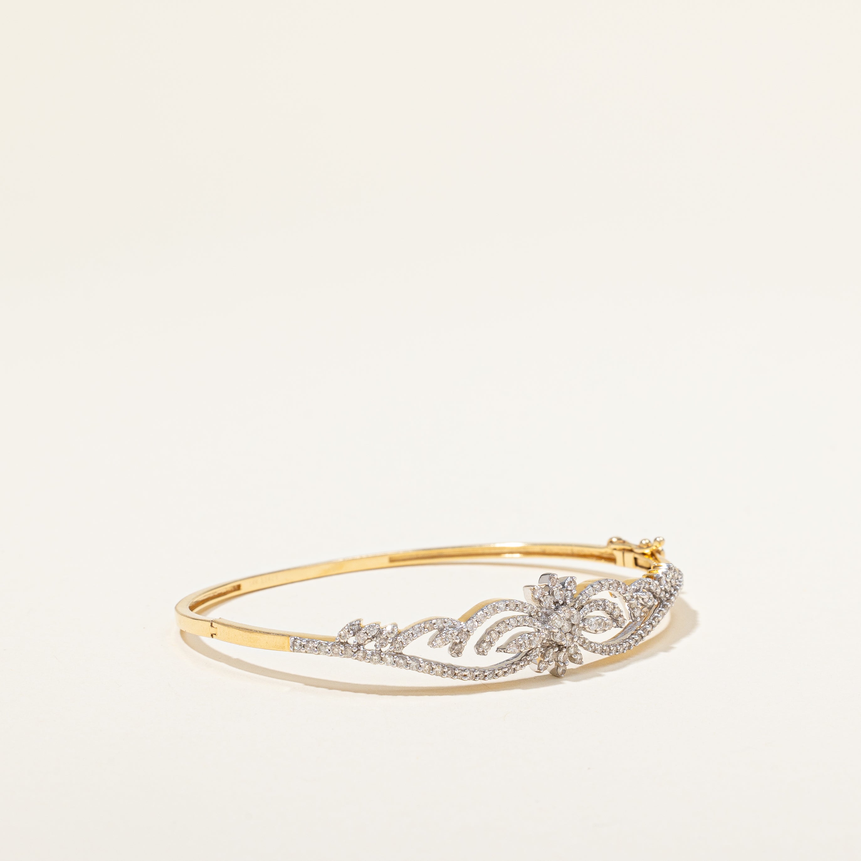 Cluster Set Diamond Bracelet | 1.14ctw | 7" |