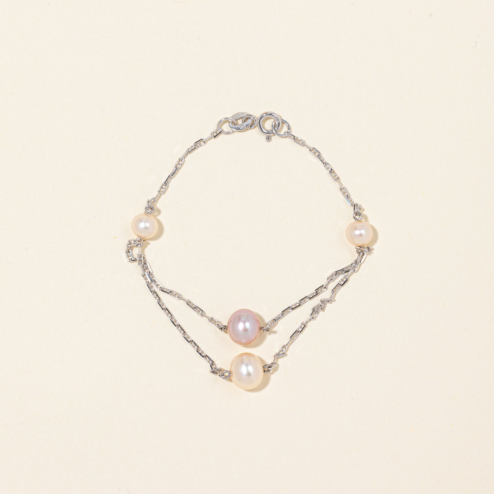 Pearl Two Tier Bracelet | 6.5" |