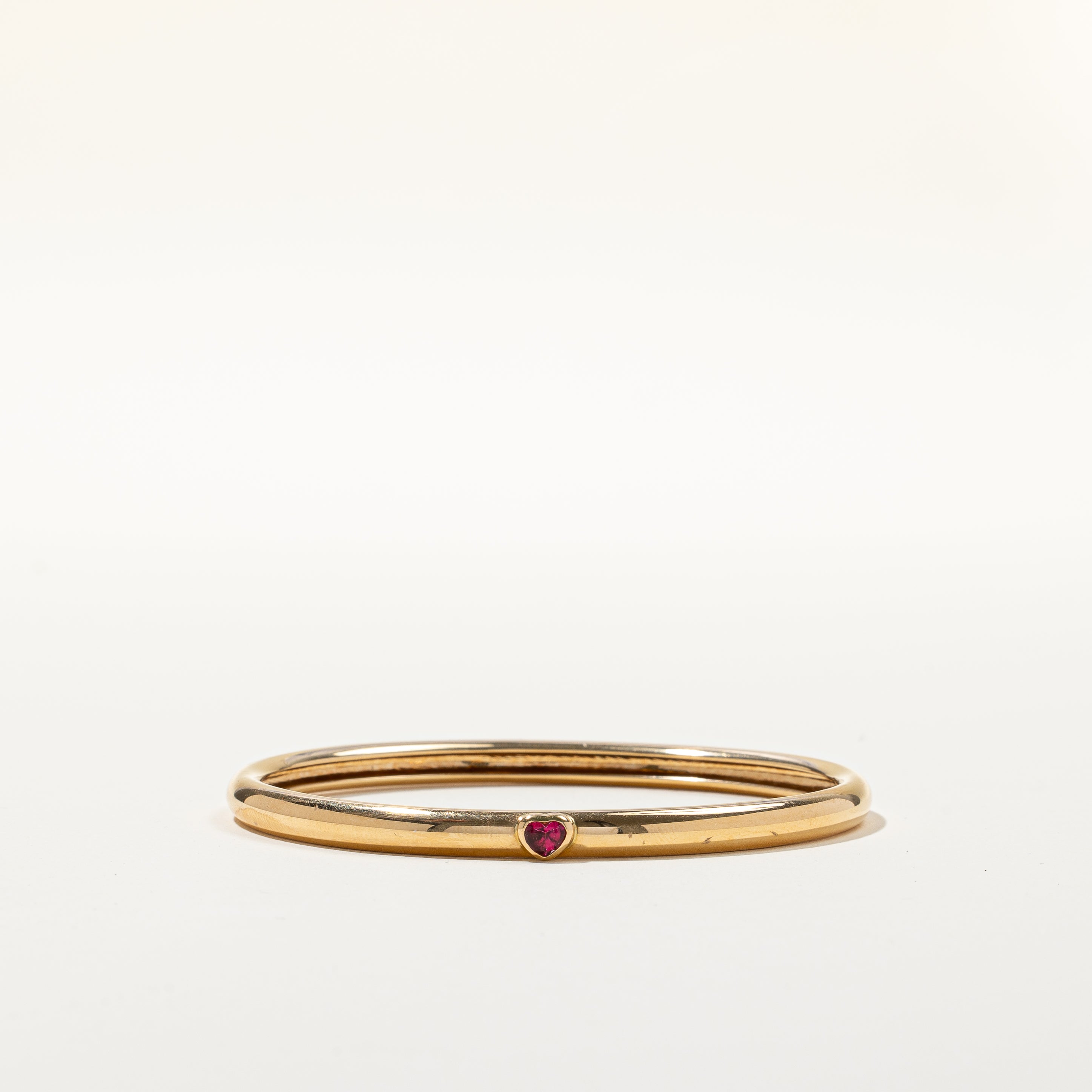 Bracelet jonc vintage en tourmaline « Tiffany & Co » 1993 | 0,15 ct | 8" |