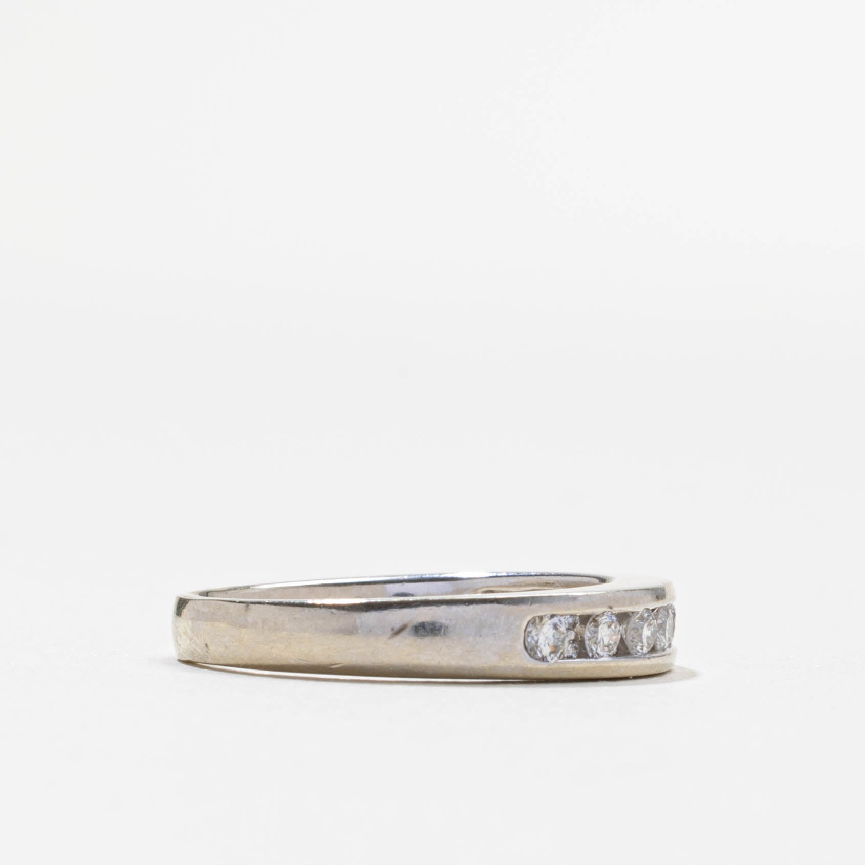 Seven Stone Channel Set Diamond Band | 0.41ctw | SZ 7.5