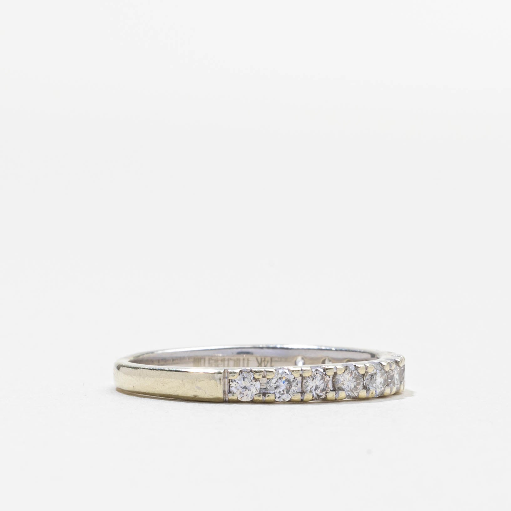 Semi Eternity Diamond Band | 0.5ctw | 2.50mm | SZ 6.0