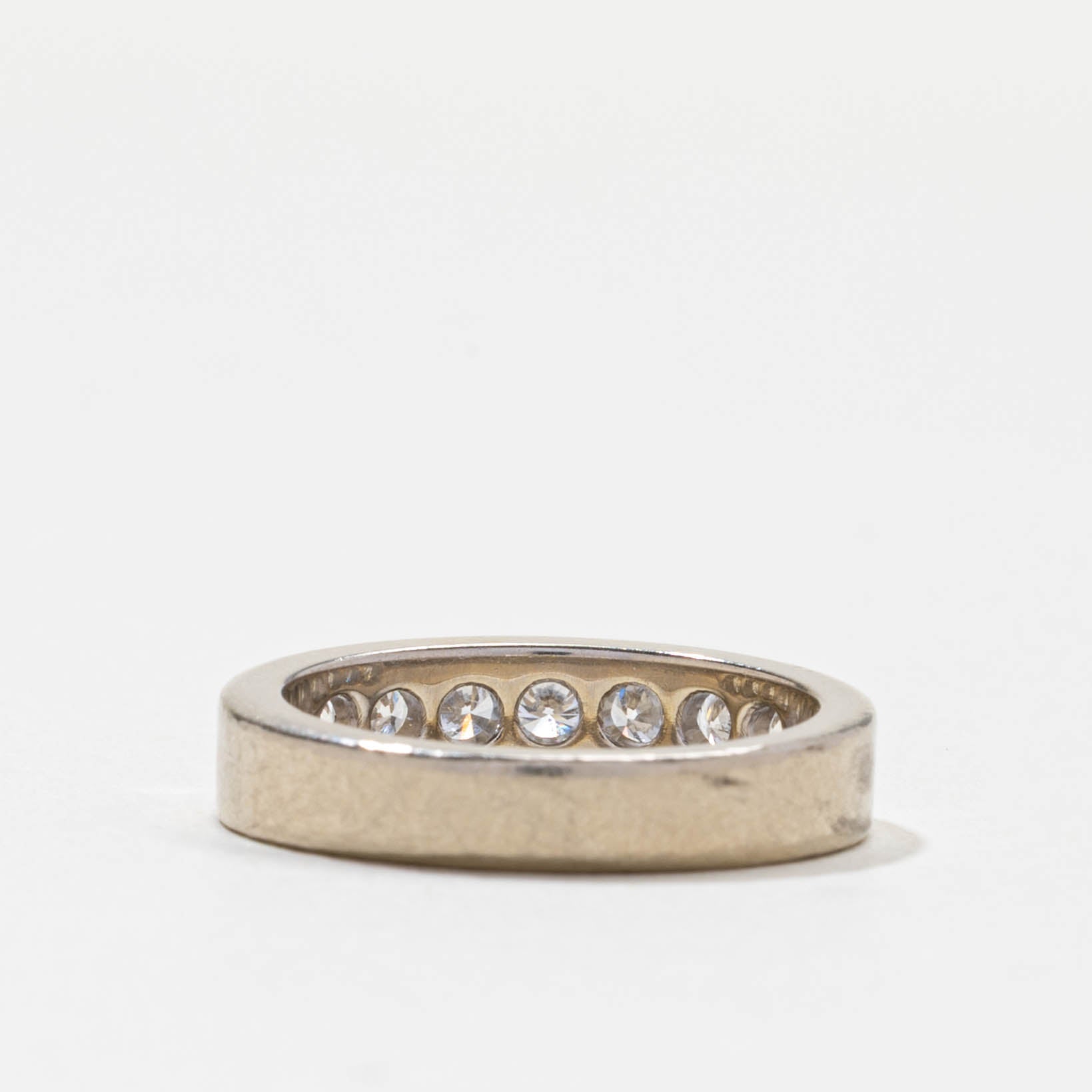 Seven Stone Channel Set Diamond Band | 0.5ctw | 4.35mm | SZ 4.5
