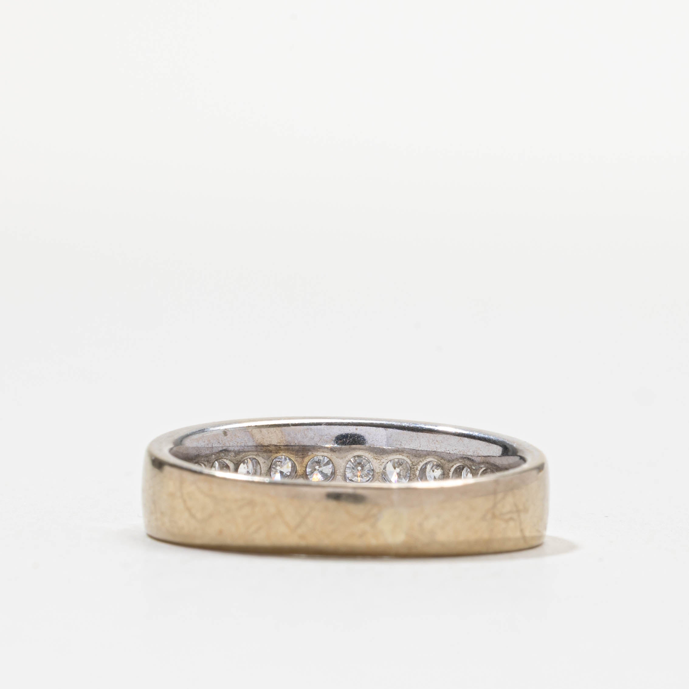 Semi Eternity Channel Set Diamond Band | 0.5ctw | 5.50mm | SZ 8.0