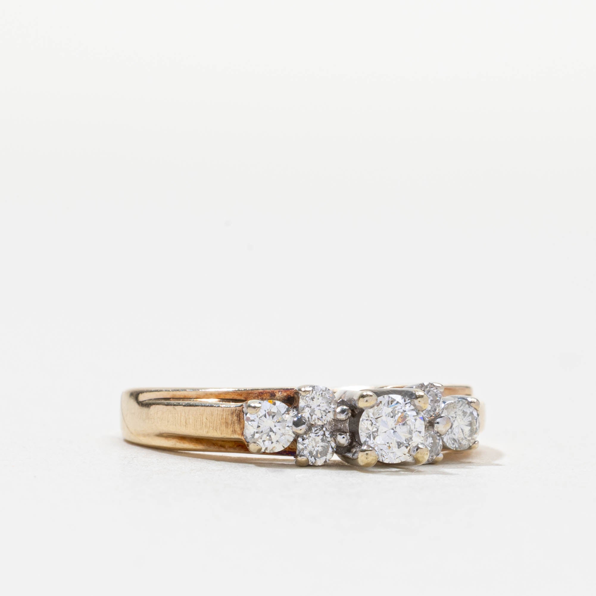 Diamond Cluster Accented Ring | 0.5ctw | SZ 5.25