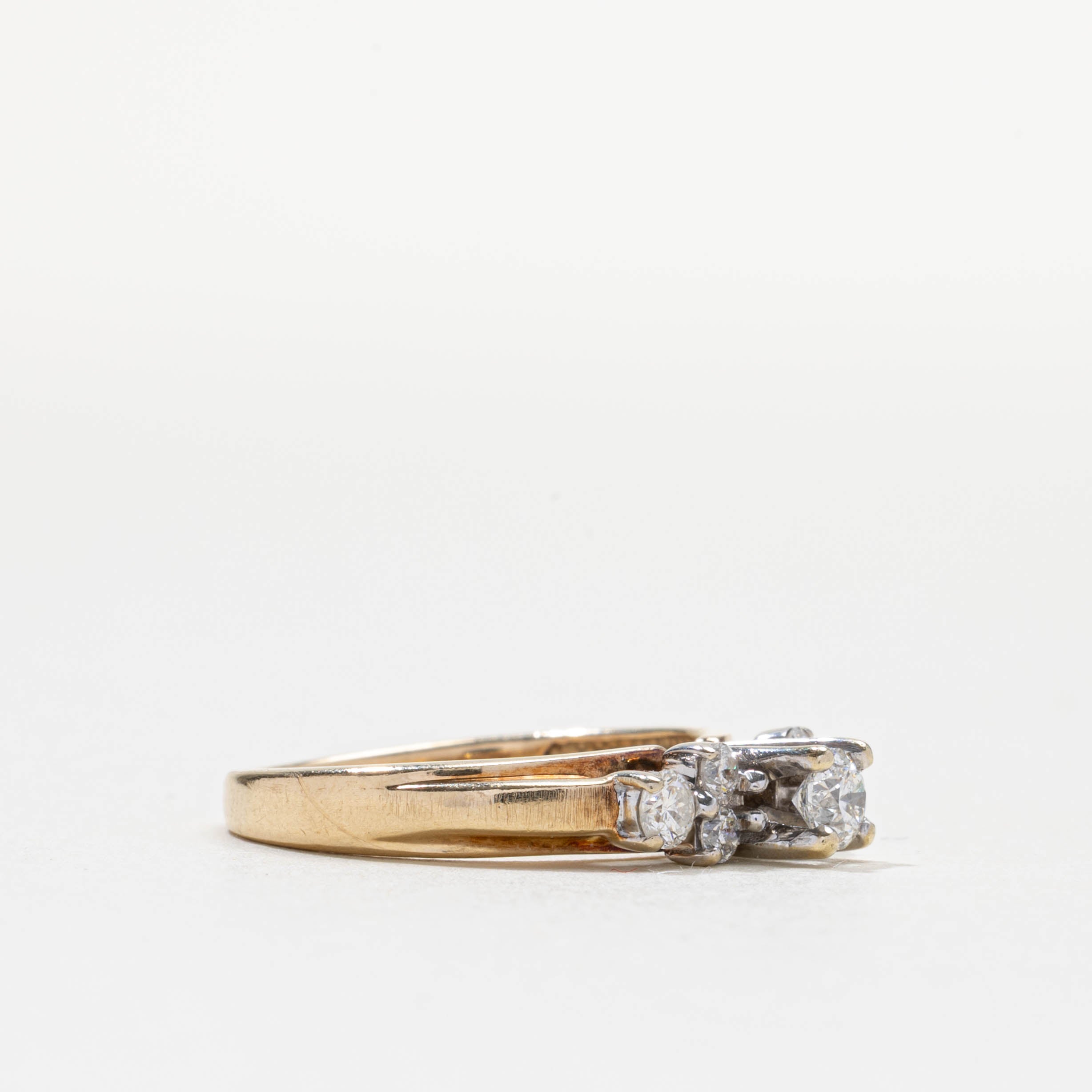 Diamond Cluster Accented Ring | 0.5ctw | SZ 5.25