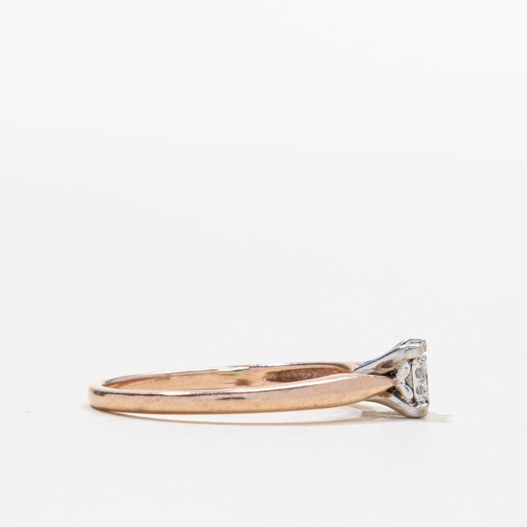 Princess Cut Diamond Halo Ring | 0.15ctw | SZ 7.25